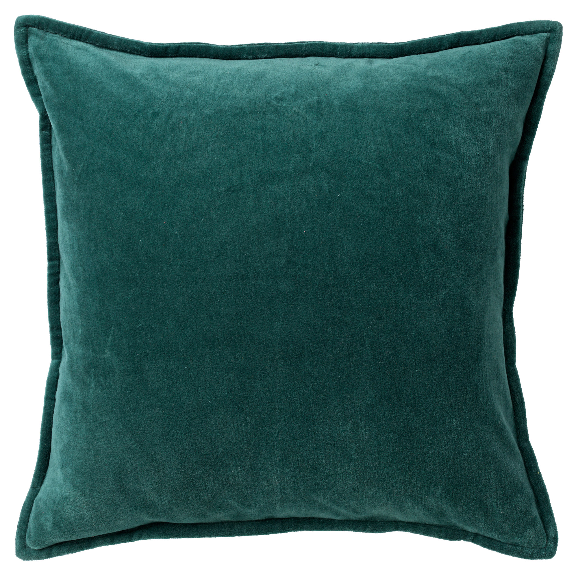 Cushion Caith 50x50 cm | Cotton velvet | Sagebrush Green