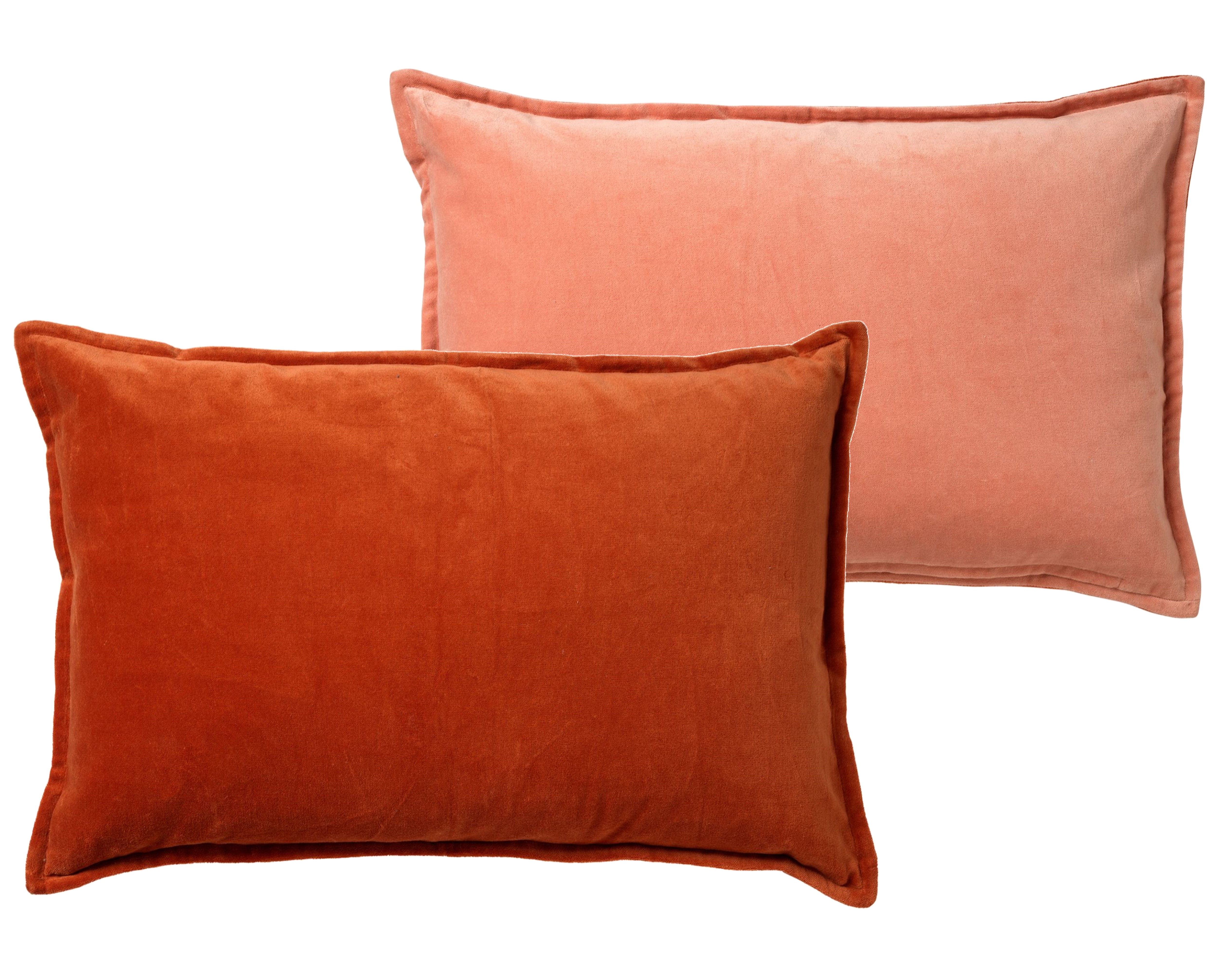 FAY - Sierkussen velvet Potters Clay 40x60 cm - oranje