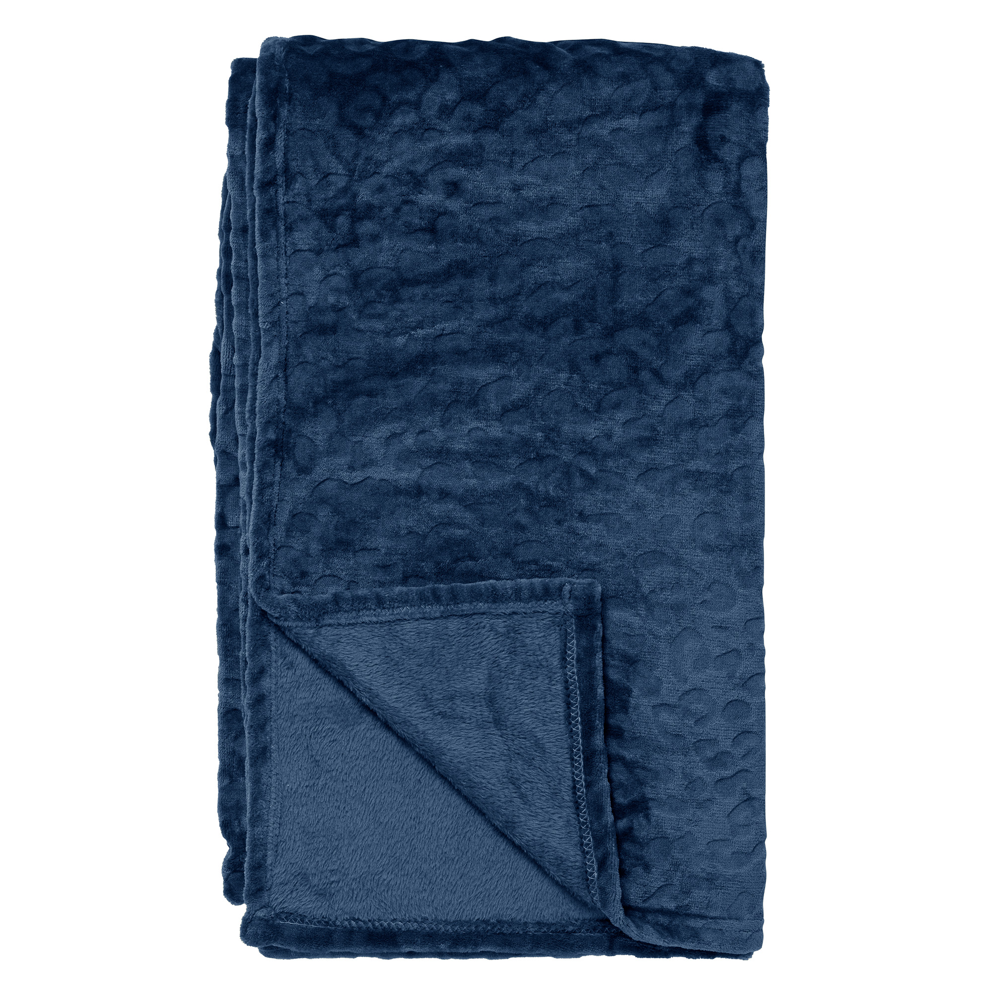 CHESTER - Plaid van fleece 150x200 cm Insignia Blue - blauw
