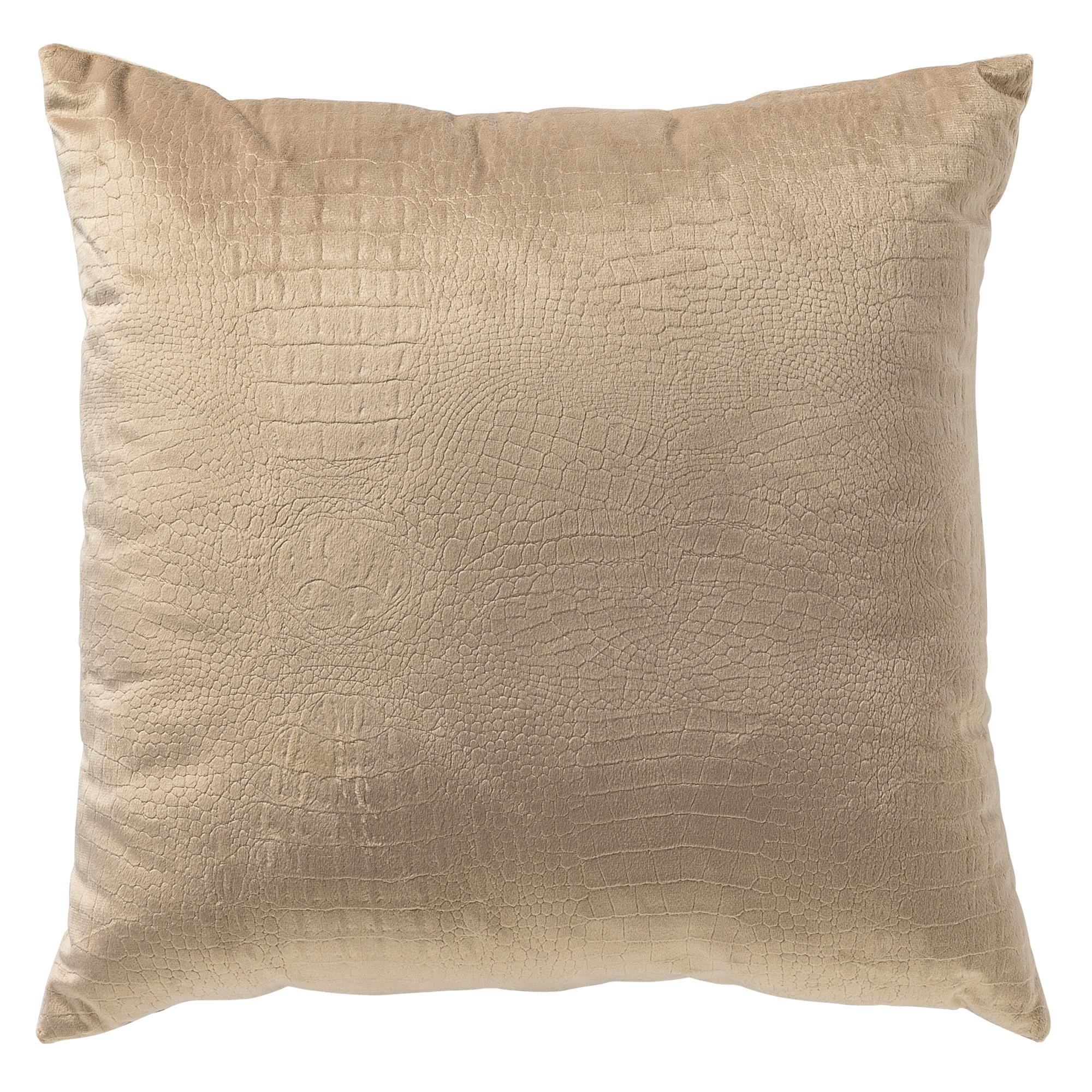 CROCO - Coussin 40x40 cm Pumice Stone - beige