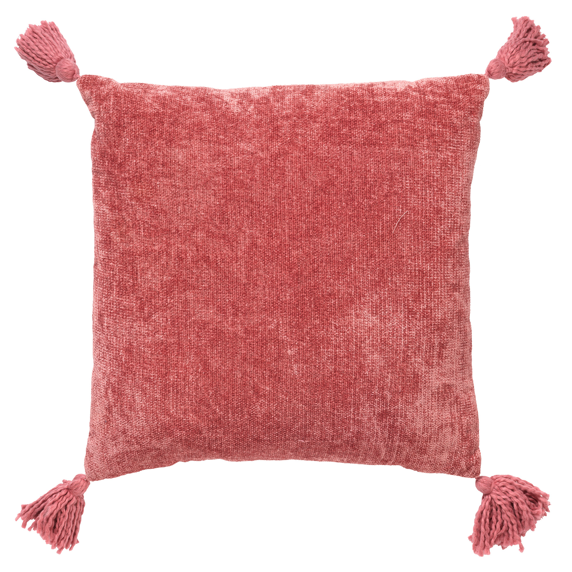 NINO - Coussin en coton 45x45 cm Dusty Rose