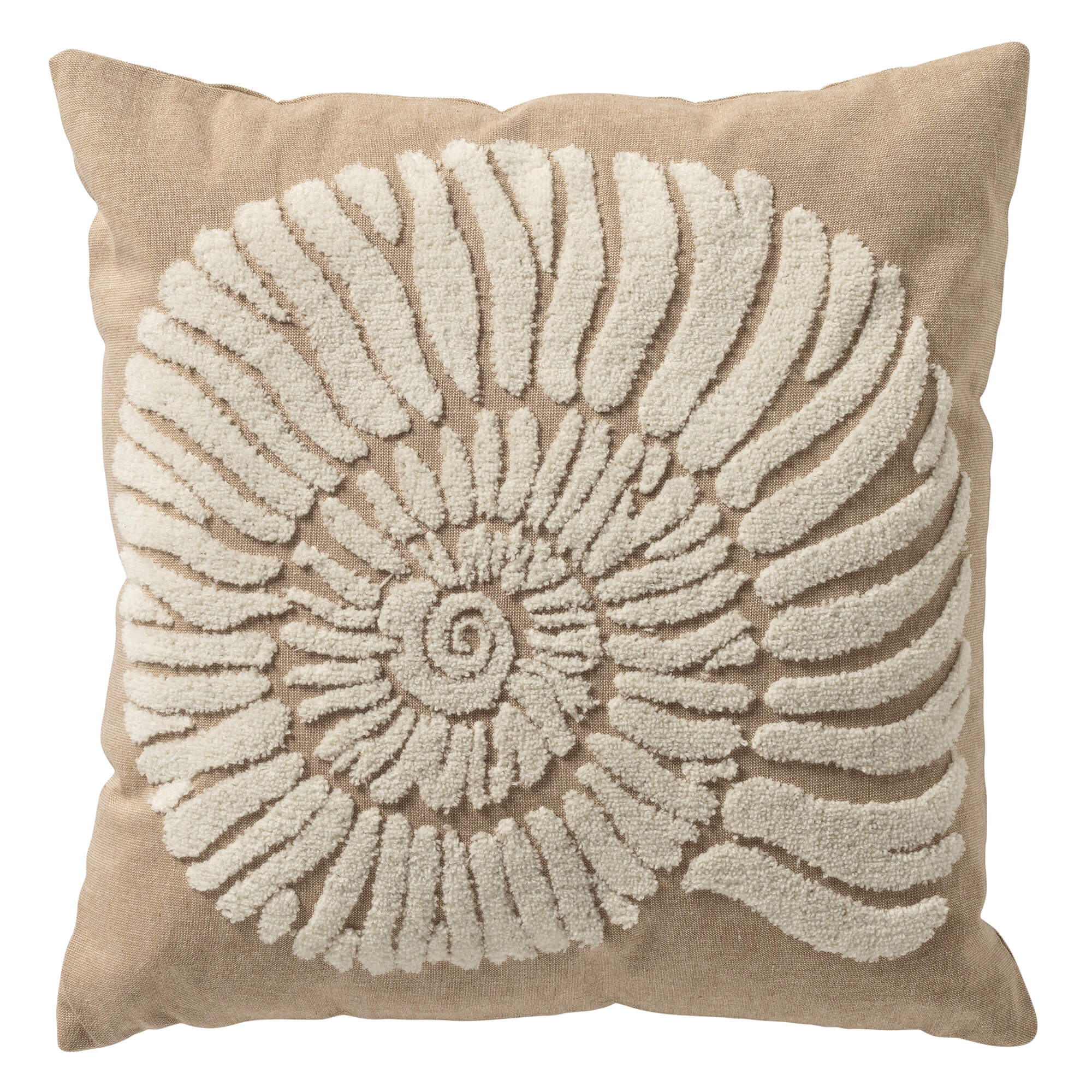 MORGAN - Dekokissen 45x45 cm - Irish Cream - beige