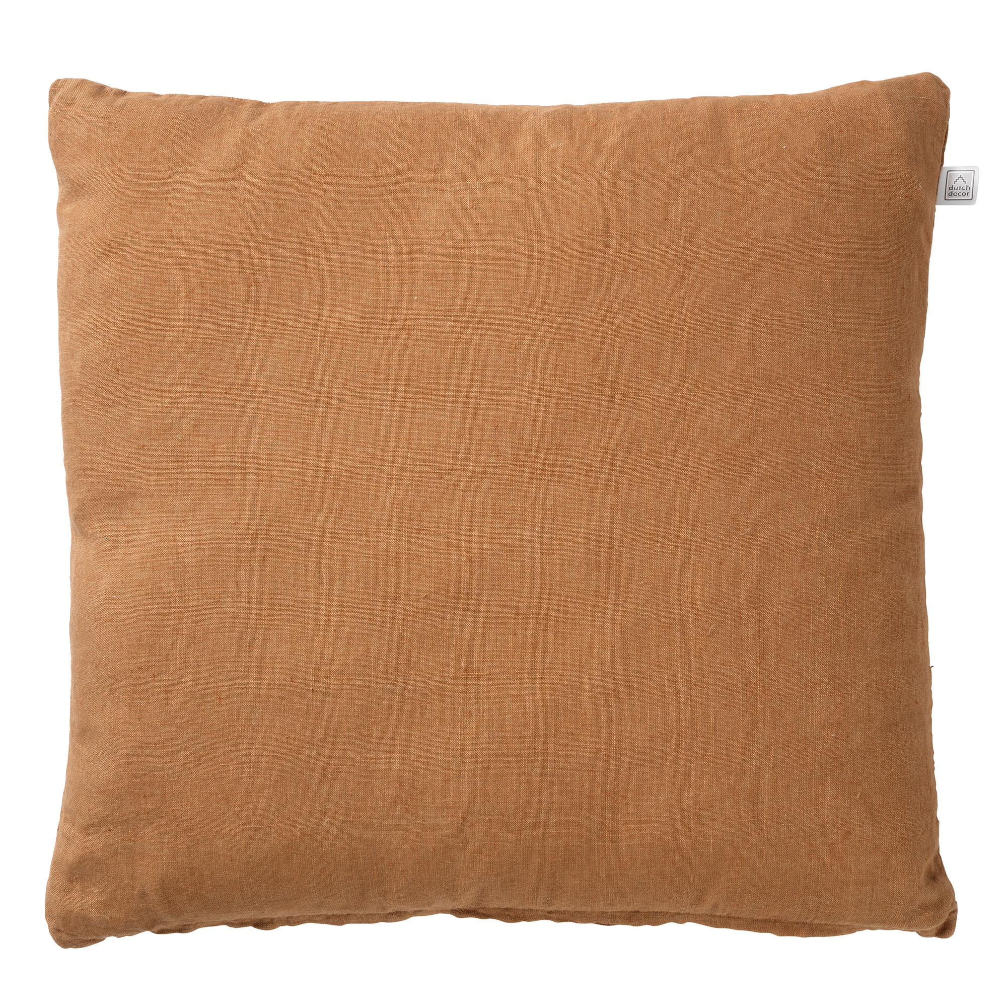 LINN - Cushion 45x45 cm Tobacco Brown - brown