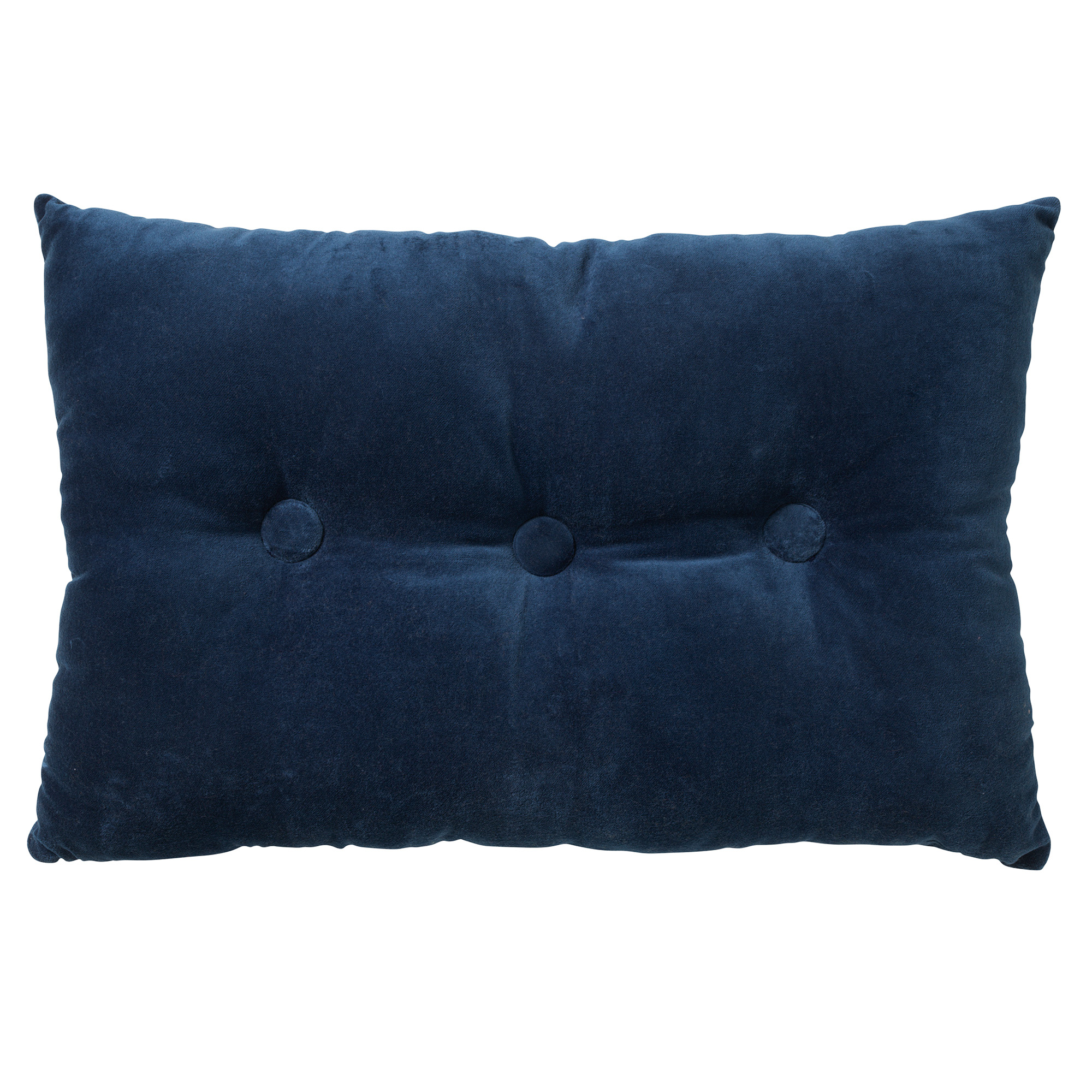 VALERIE - Coussin en velours Insignia Blue 40x60 cm 