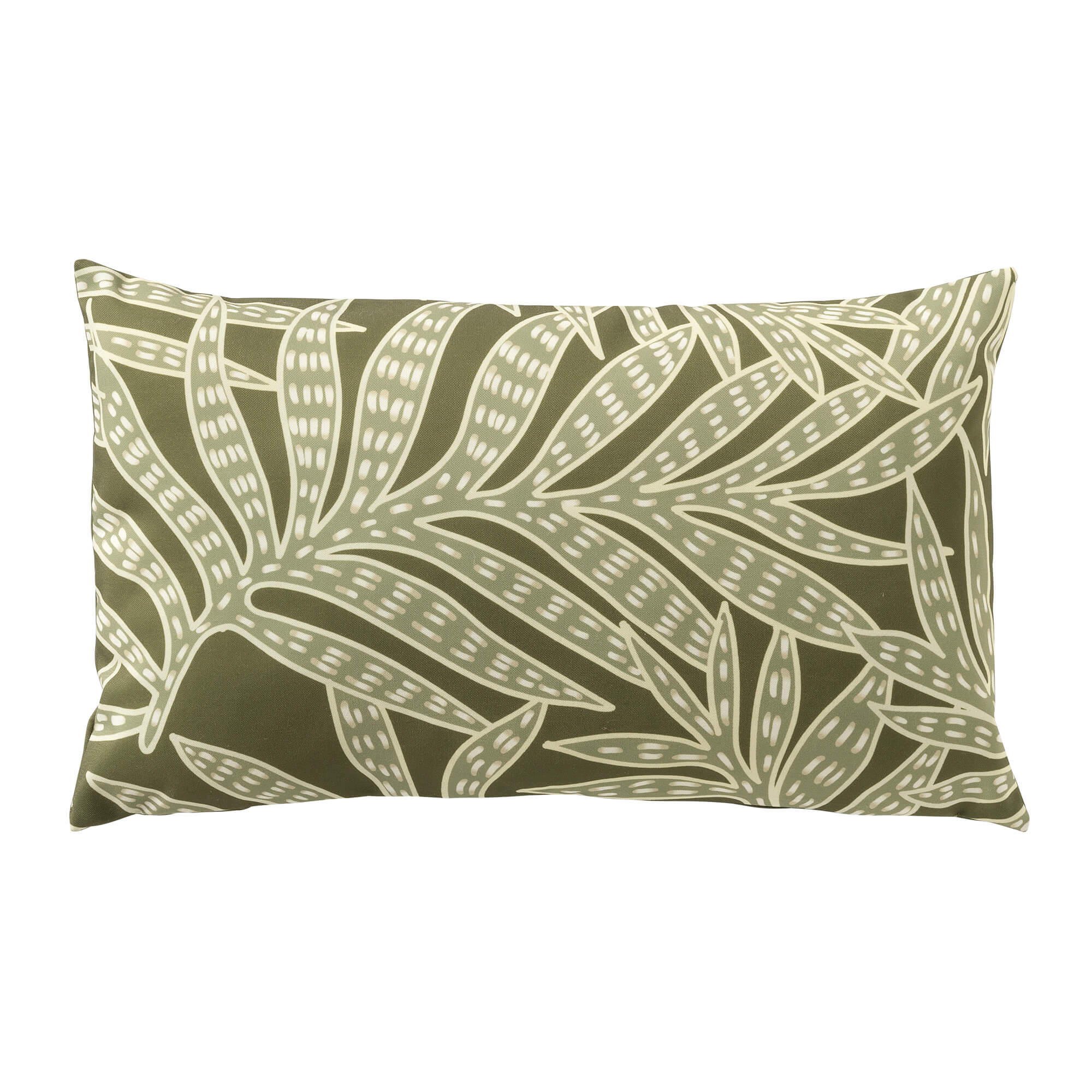 SAMUEL - Outdoor Kissen 30x50 cm - Olive Branch
