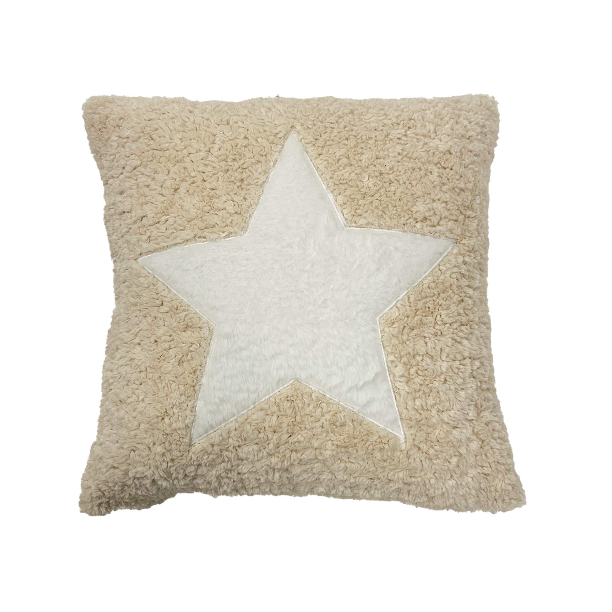MALIN - Cushion 45x45 cm Natural - beige