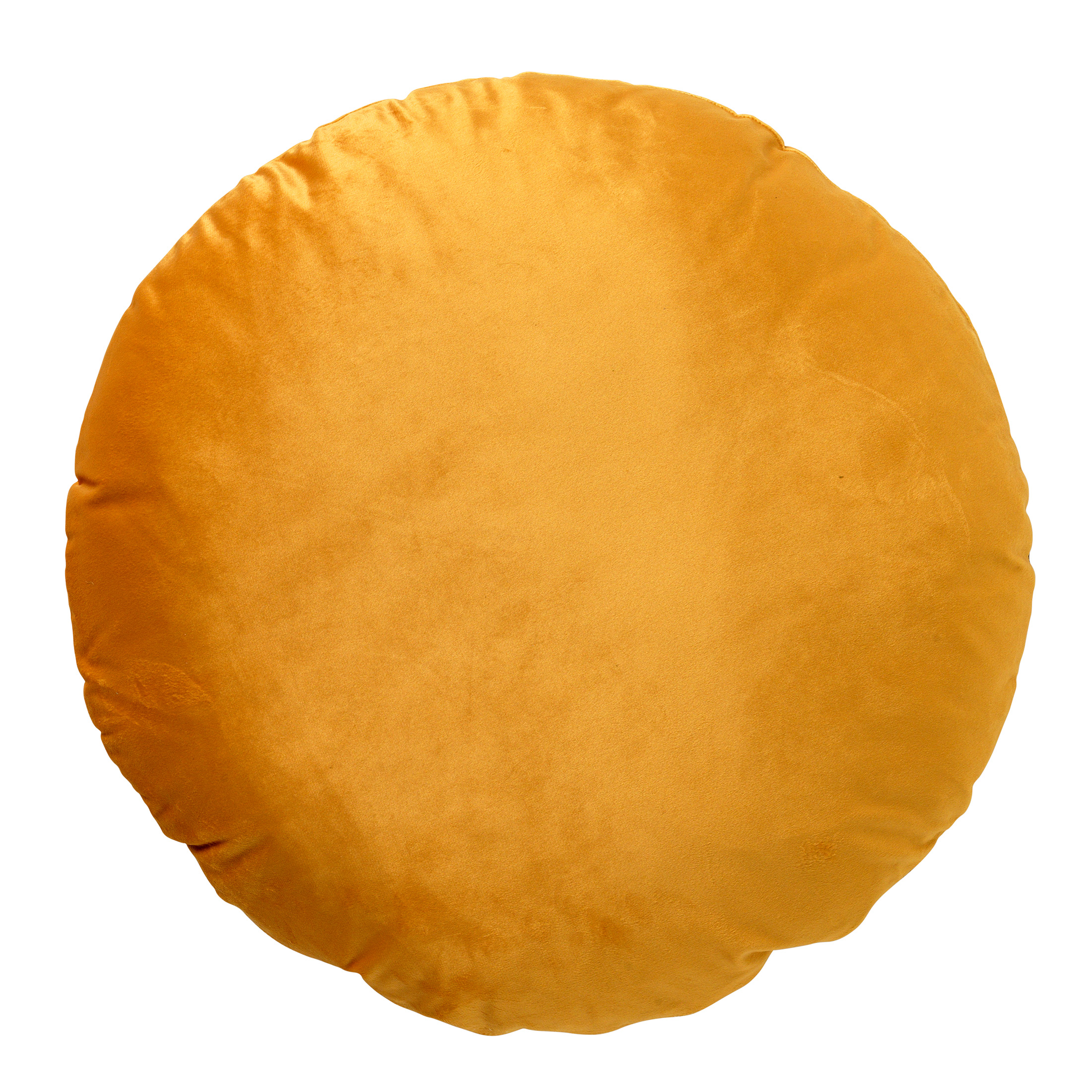 ROSIE - Cushion round 45 cm Golden Glow - yellow
