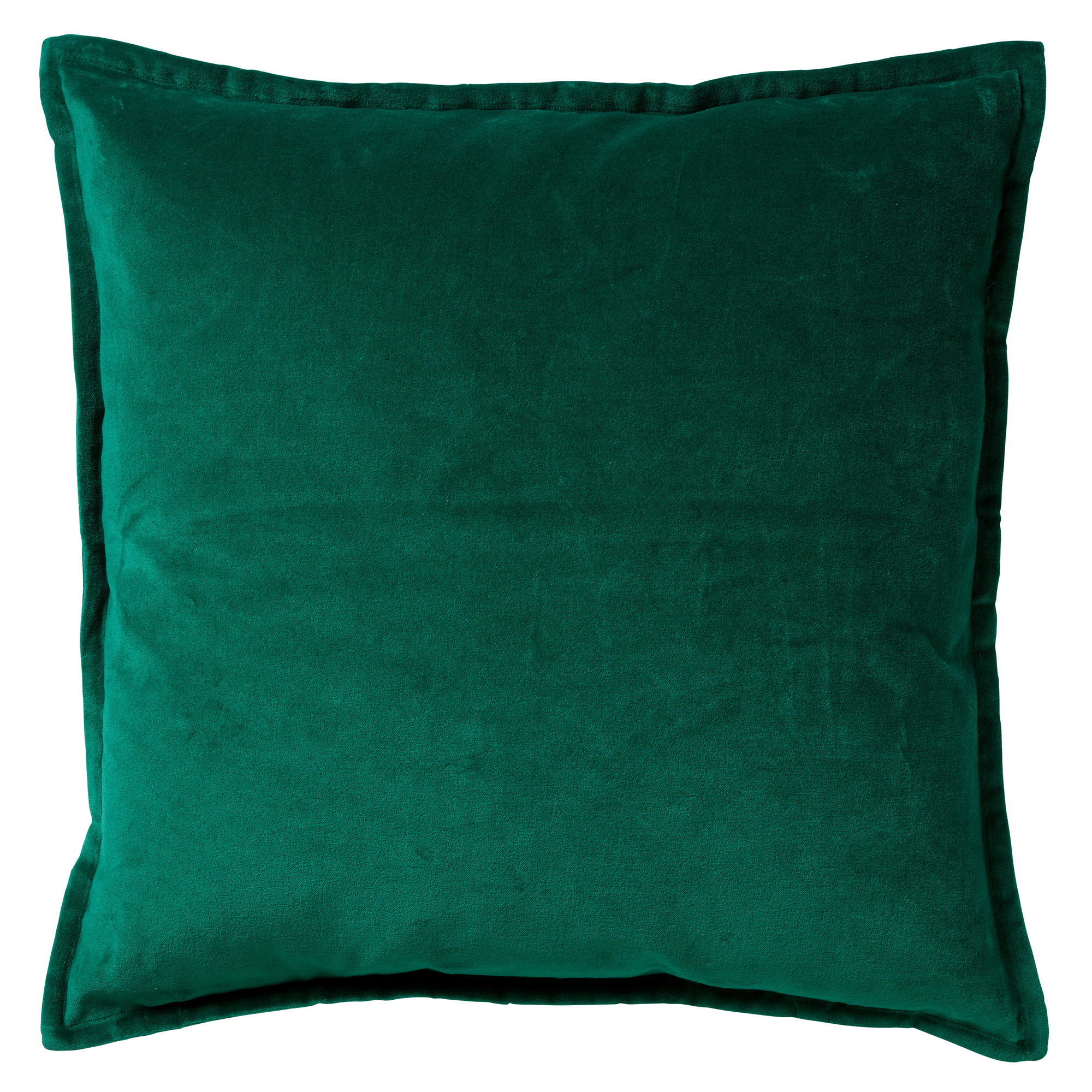 Cushion Caith 50x50 cm | Cotton velvet | Galapagos Green