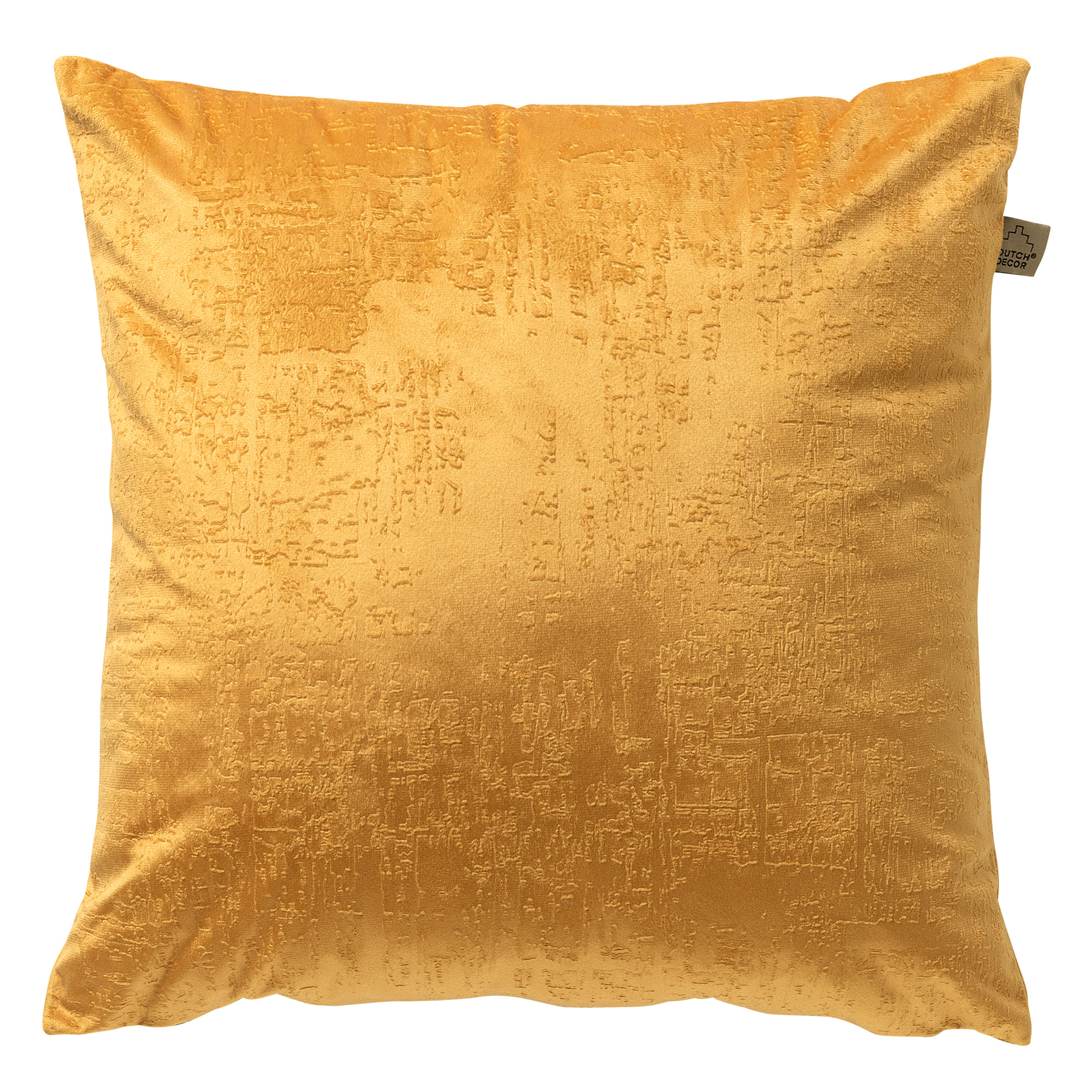 ELON - Cushion 45x45 cm - Chai Tea - yellow