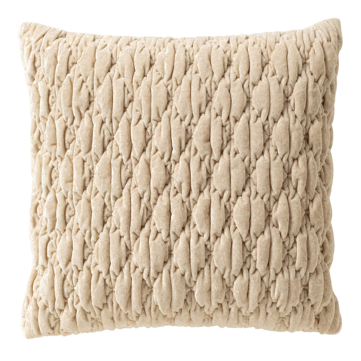 ZION - Sierkussen 45x45 cm - Tofu - Beige