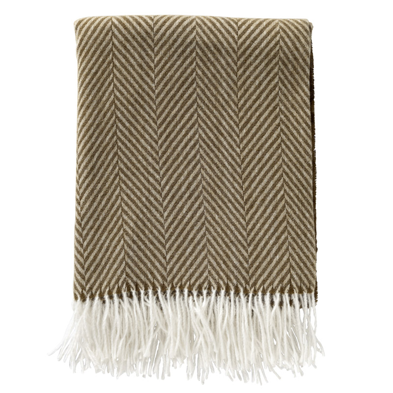 JOSEFIEN - Wohndecke 140x180 cm - Military Olive - grün