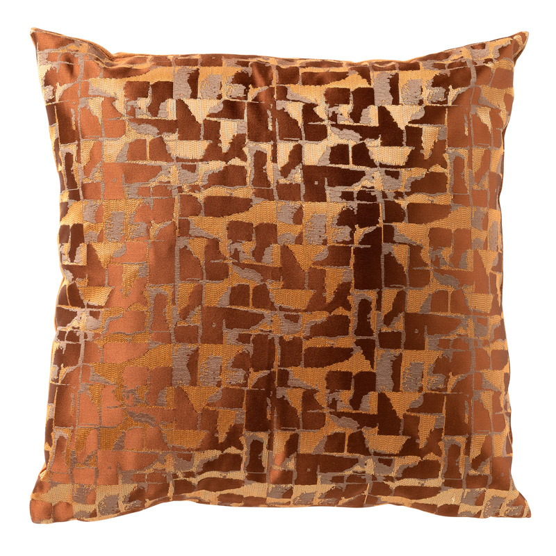 LIVA - Coussin 45x45 - Brown Patina