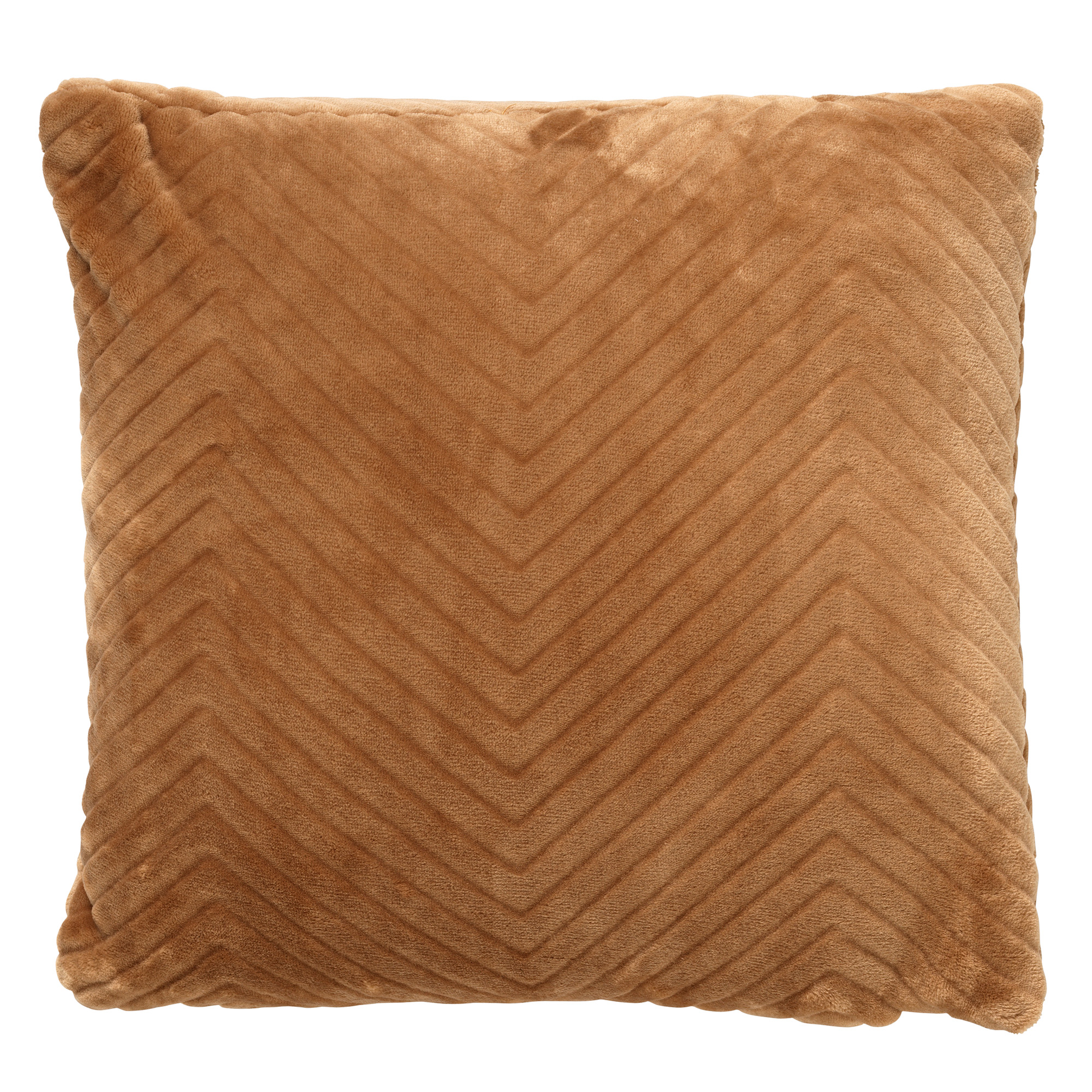 ZICO - Cushion cover with pattern 45x45 cm Tobacco Brown
