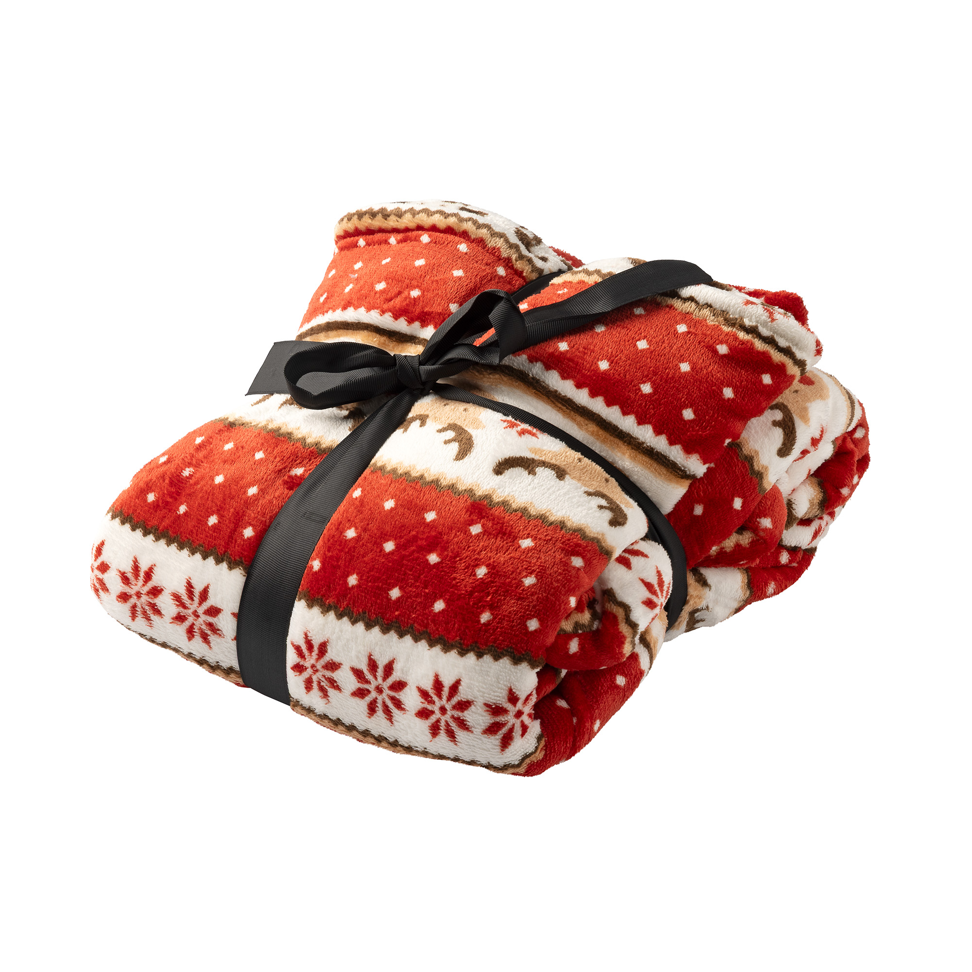 ROWEN - Hoodie 70x110 cm - Adults - Hoodie blanket - Christmas - Biking Red - Red