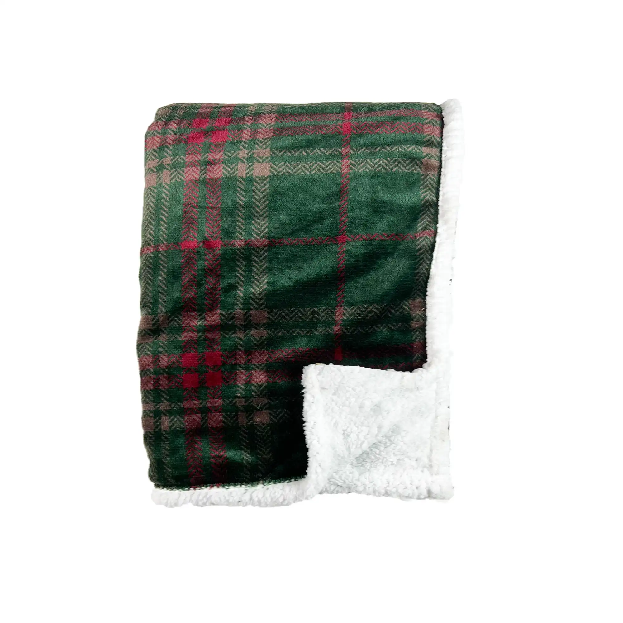 CARLTON - Plaid 150x200 cm - Mountain View - Green