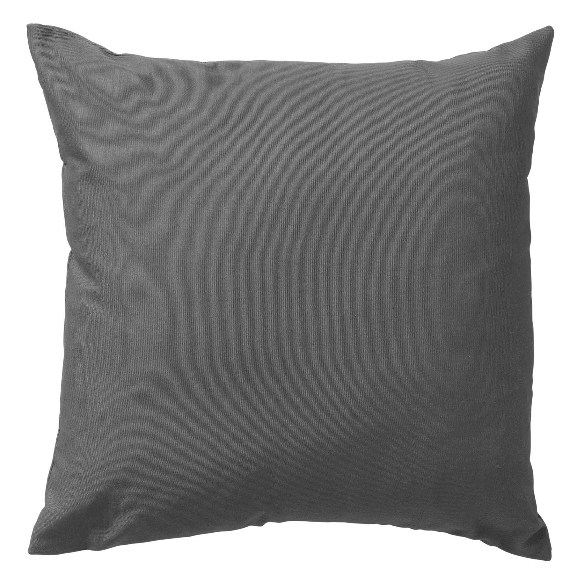 SANTORINI - Buitenkussen 45x45 cm - outdoor - waterafstotend en uv-bestendig - Charcoal Gray - grijs