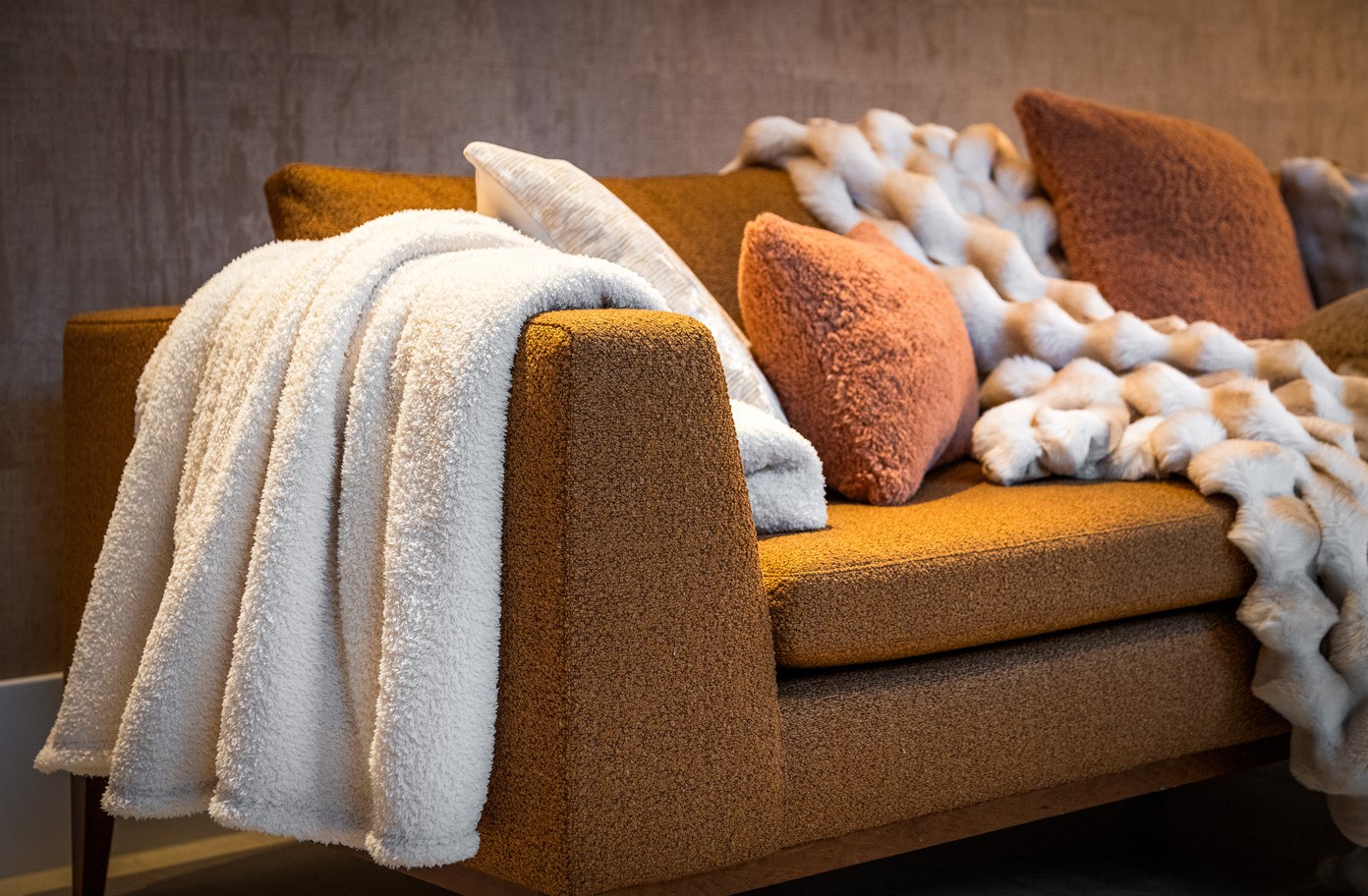 TED - Plaid 150x200 cm Tofu - beige