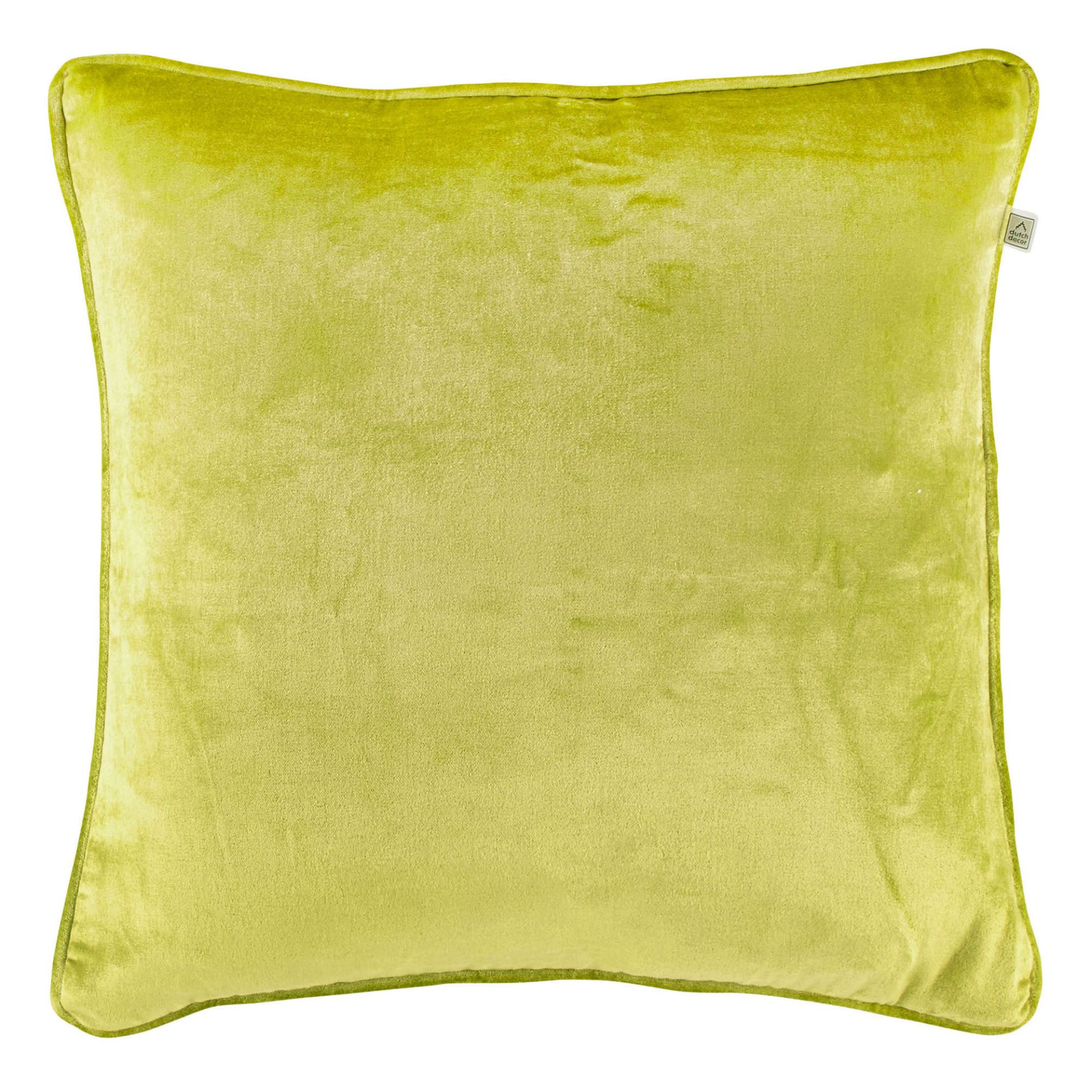 Cushion Fluweel 45x45 cm Lime