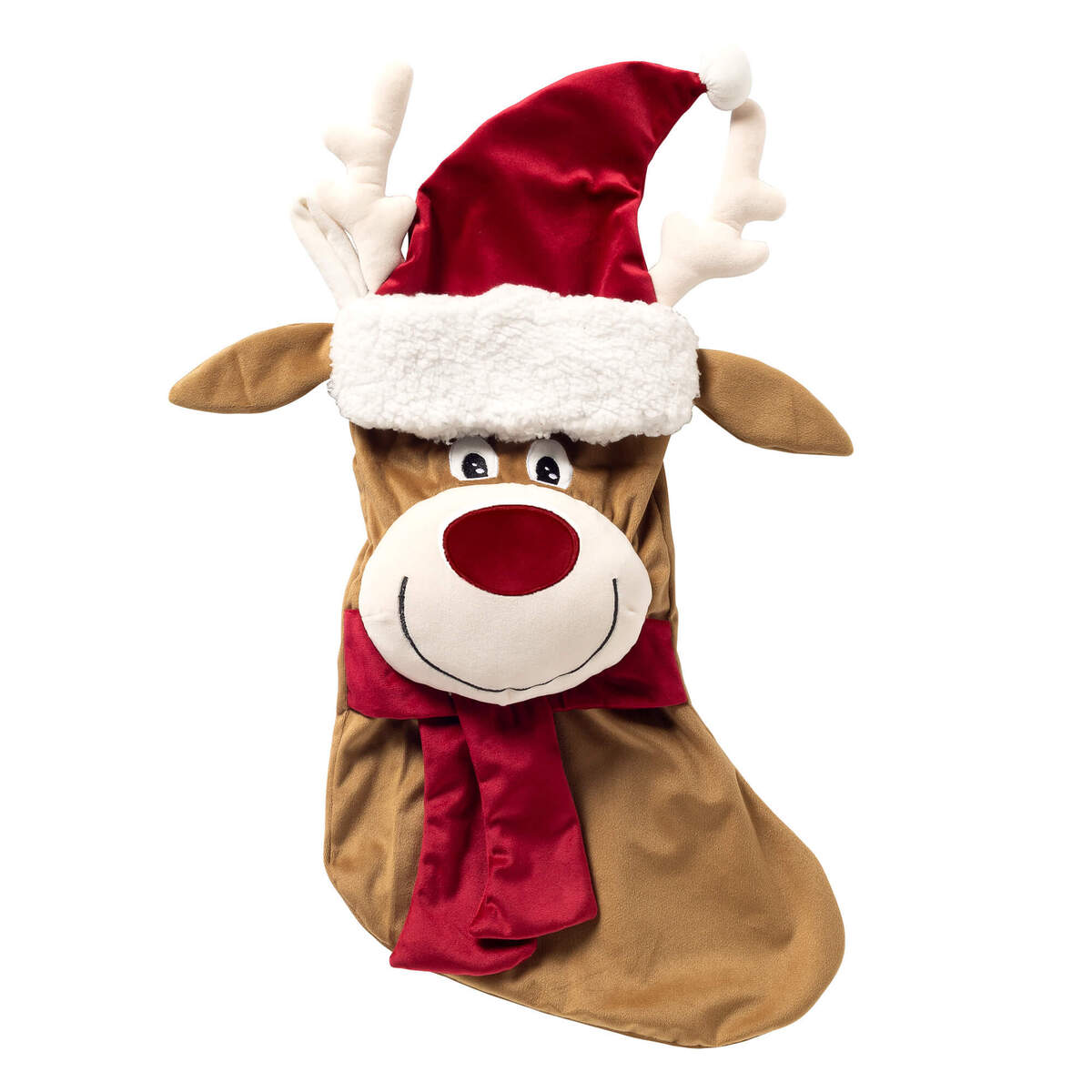 RUDOLPH REINDEER - Weihnachtssocke - Tobacco Brown