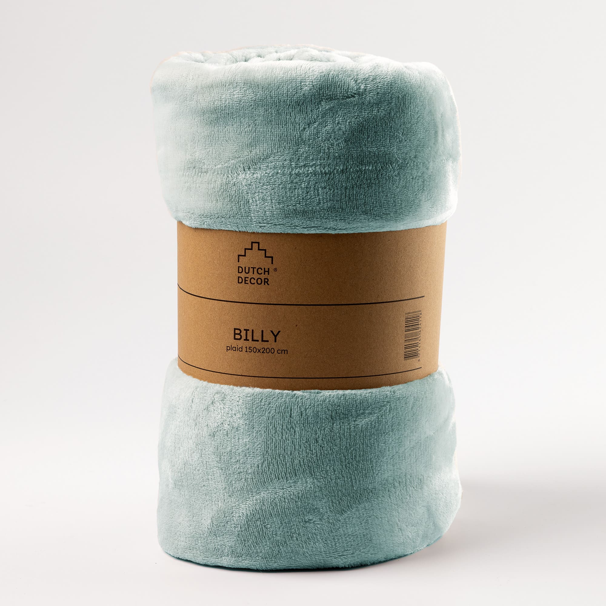 BILLY - Plaid 150x200 cm - flannel fleece - superzacht - Jadeite - lichtgroen