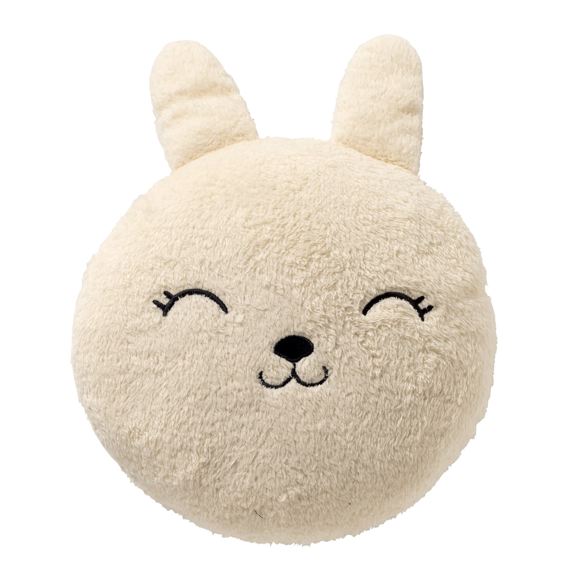 BUNNY - Sierkussen konijn Ø30 cm - wit