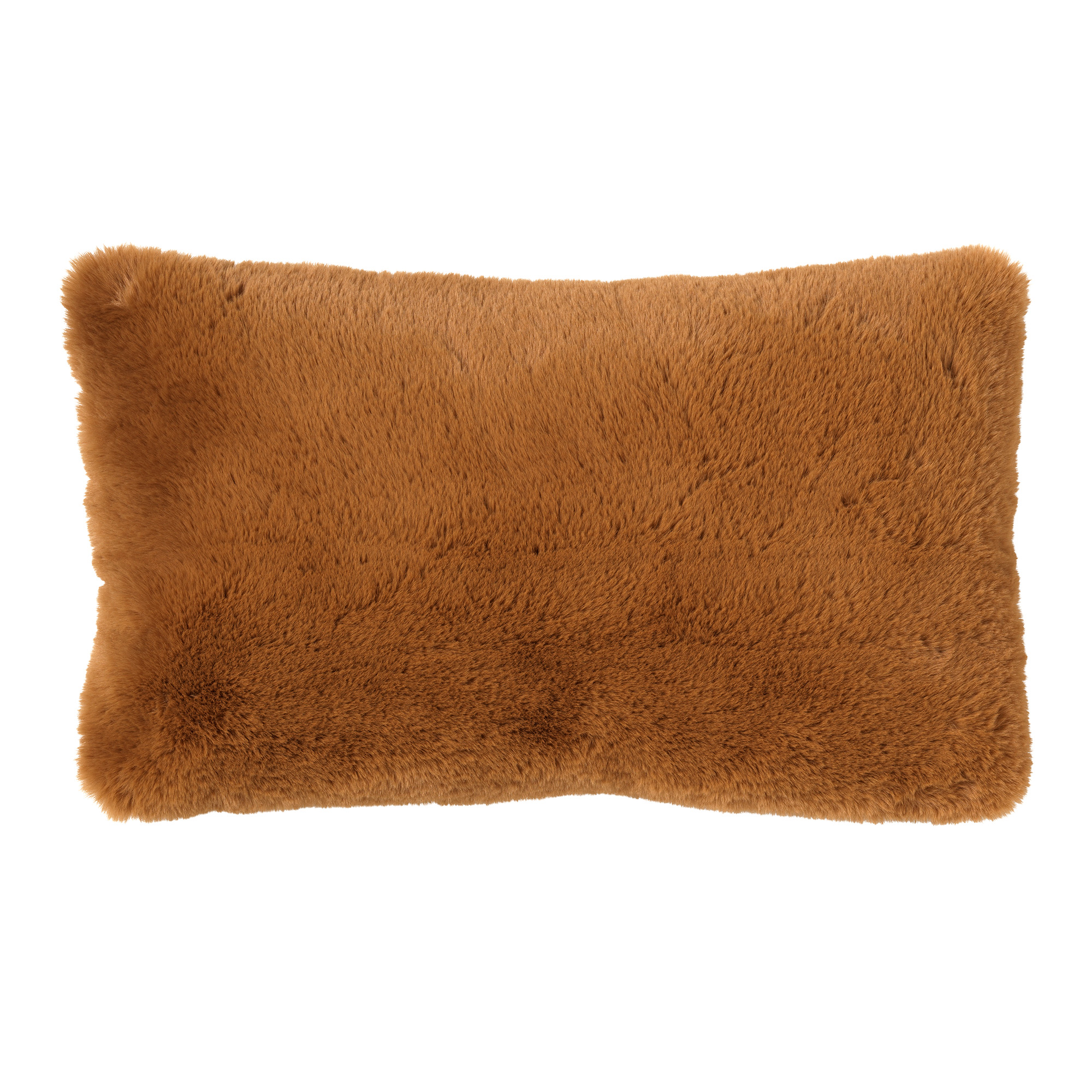 ZAYA - Cushion unicolour 30x50 cm Tobacco Brown