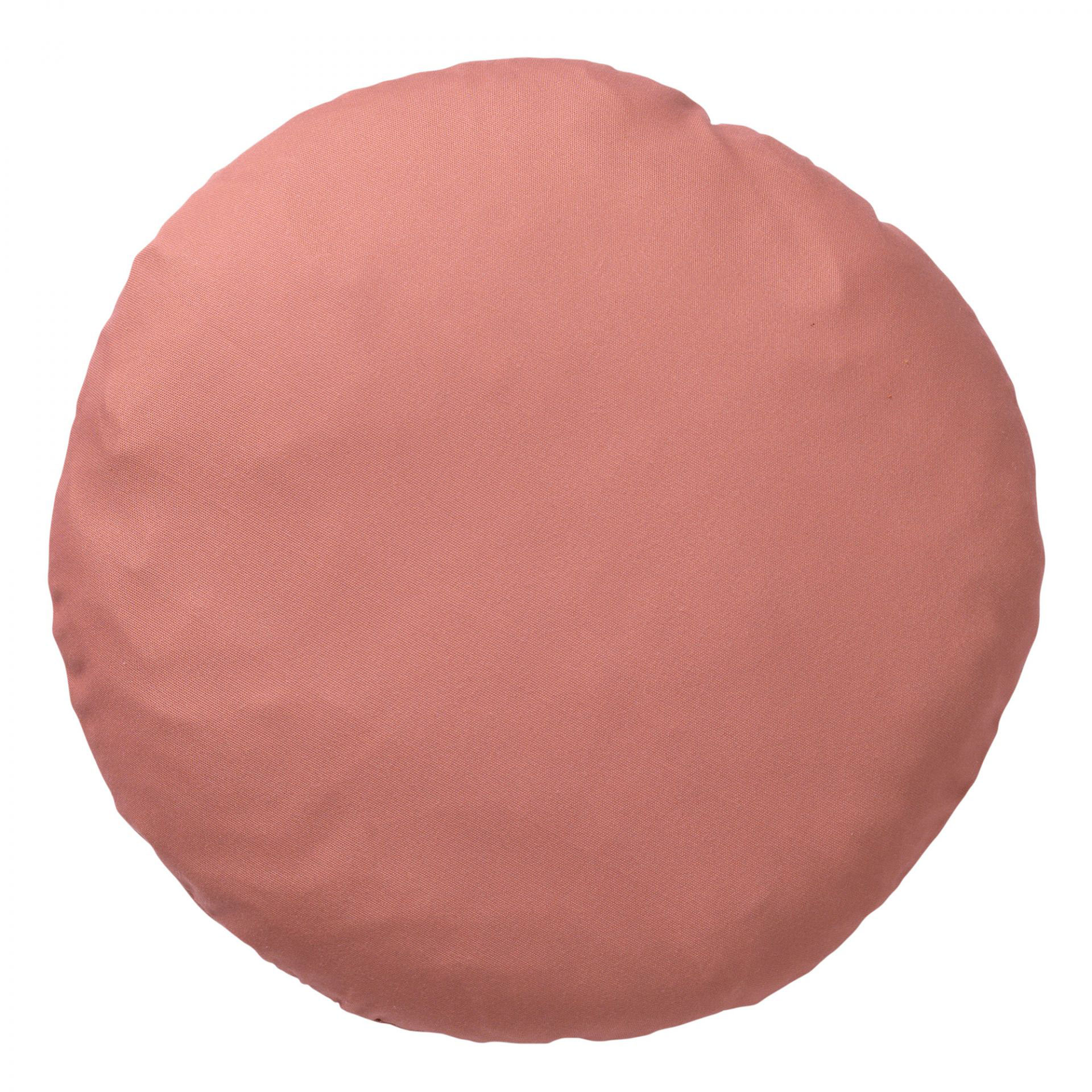 SOL - Cushion round outdoor 40 cm Muted Clay - water-repellent and uv-resistant - pink