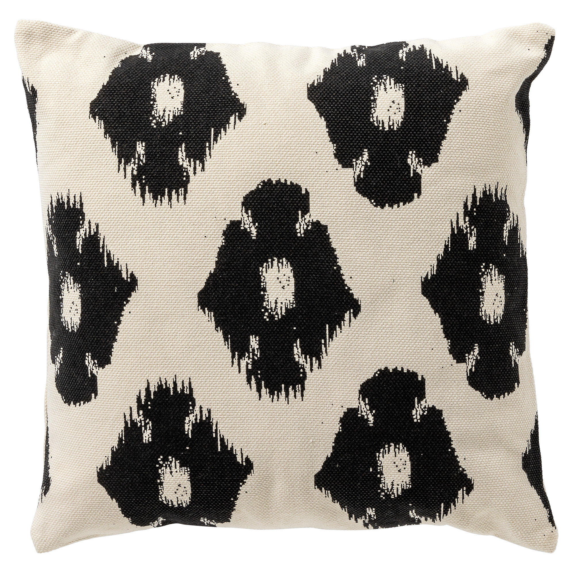 RICO - Coussin 45x45 cm Raven - noir