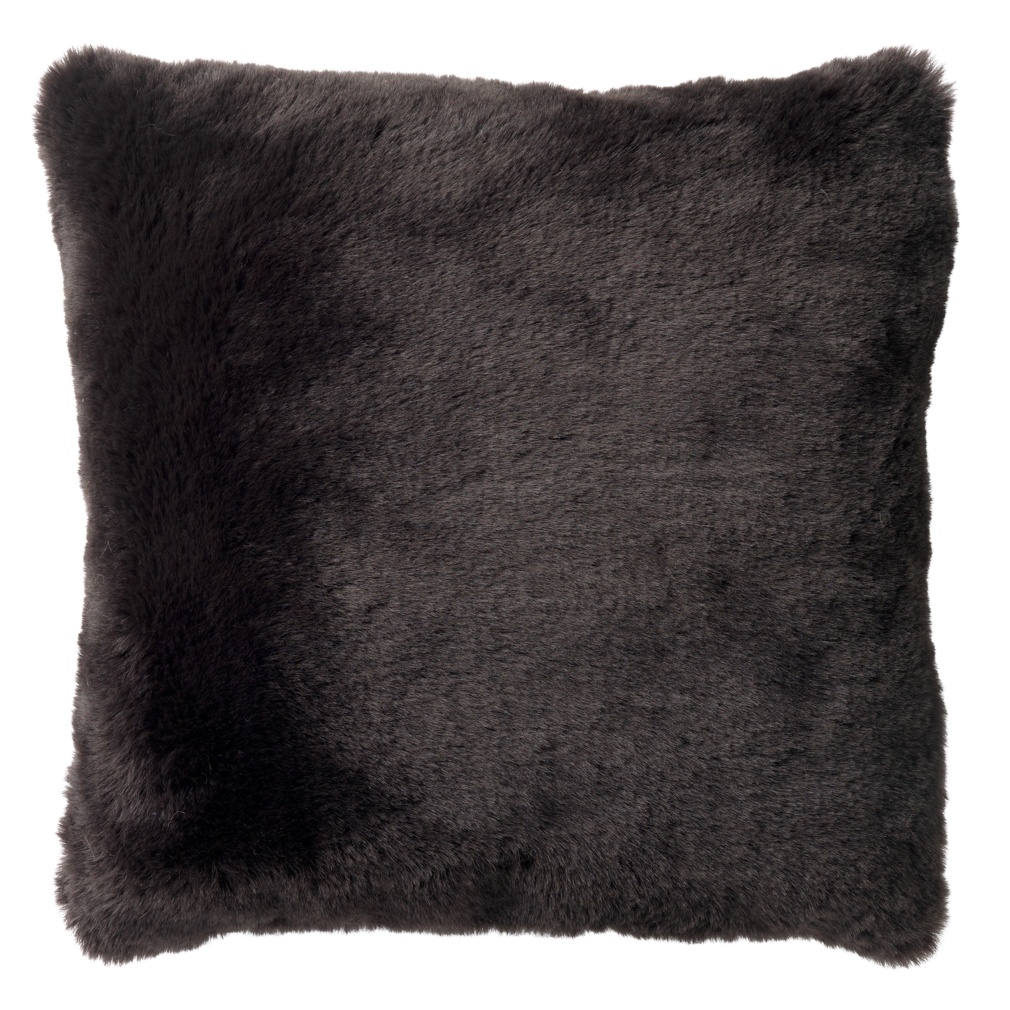 ZAYA - Cushion cover 45x45 cm - Raven - black 