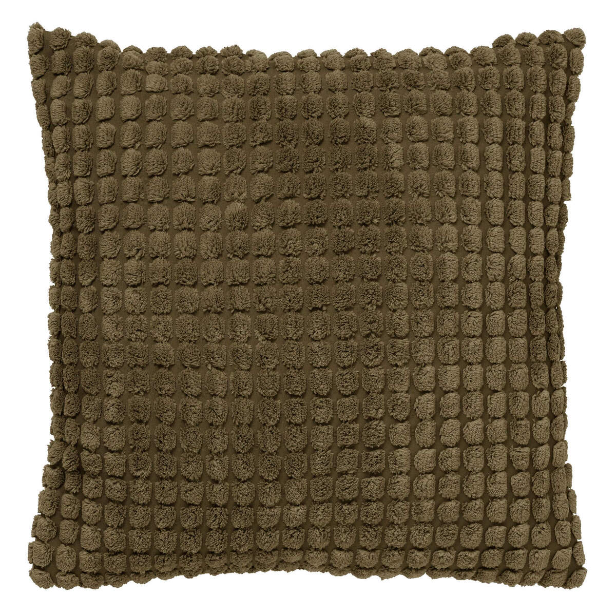 ROME - Coussin uni 45x45 cm - Military Olive