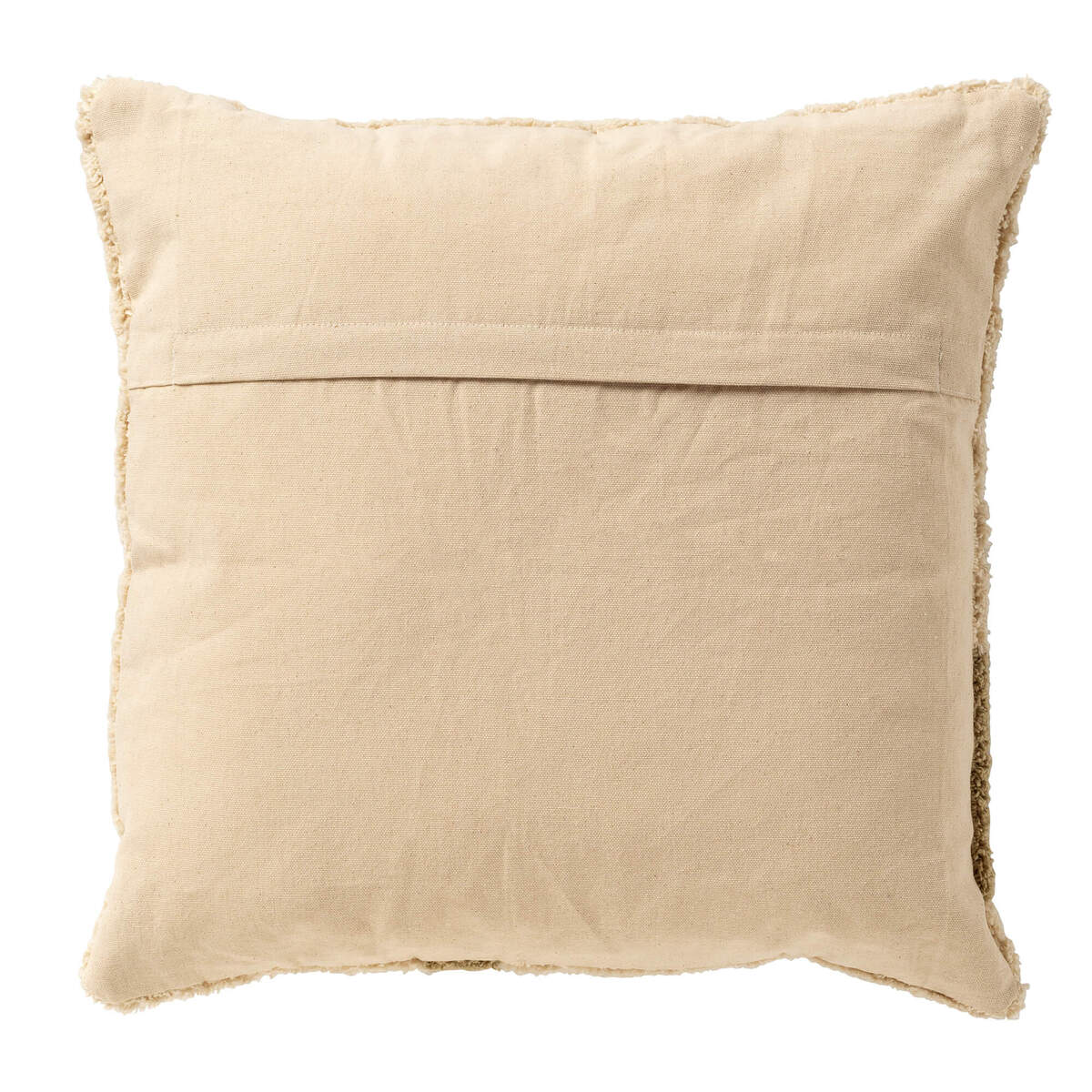 JUNA - Sierkussen 45x45 cm - Sponge - Geel 