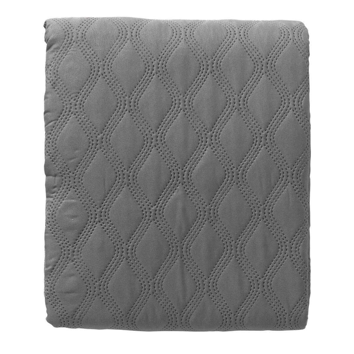 DIANNE - couvre-lit 220x240 cm - Charcoal Gray - grey