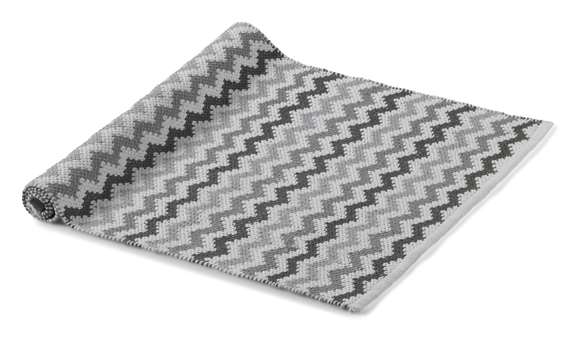 HANNE - Vloermat Multi Grey 75x120 cm