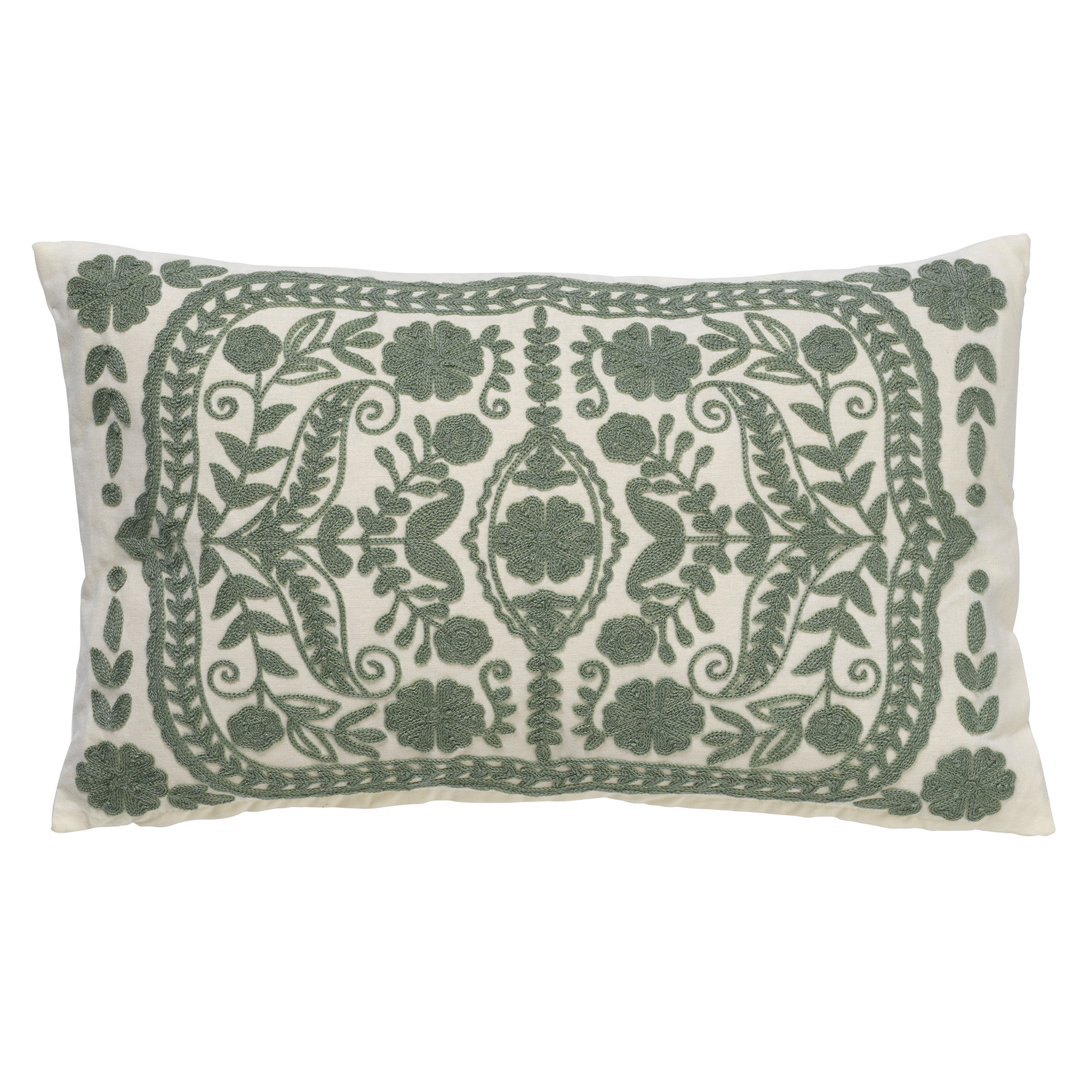 MIMI - Coussin en coton Jadeite  30x50 cm 