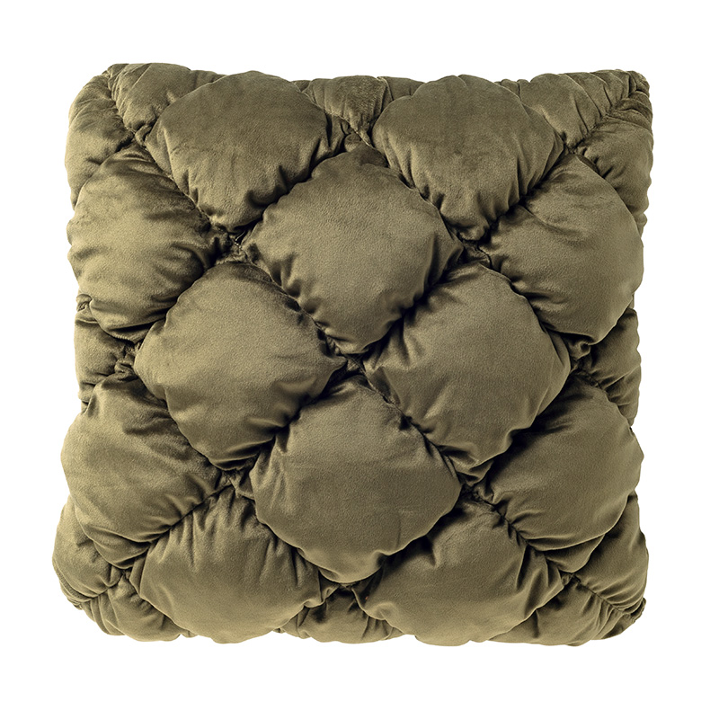 SOOF - Sierkussen 45x45 cm - Mayfly - groen