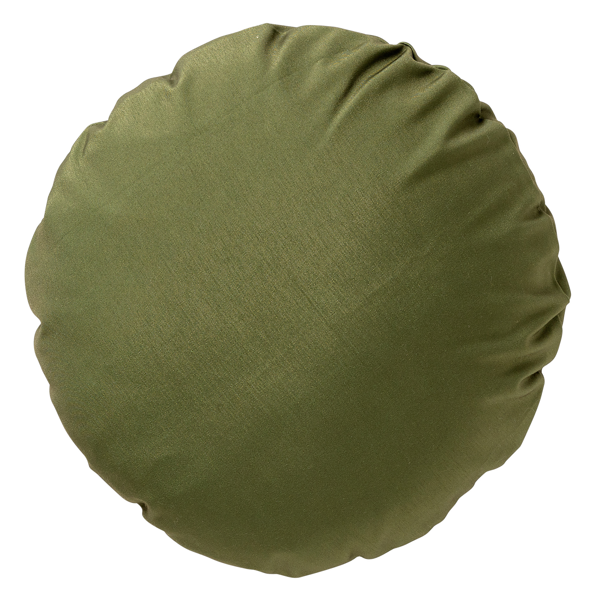 SOL - Outdoorkissen Ø40 cm - wasserabweisend und UV-beständig - Olive Branch - grün