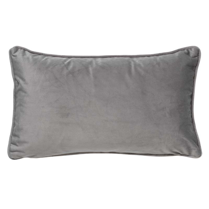 KUSSENSET - 4-delig - Matching Velvets - 45x45 cm en 30x50 cm - inclusief binnenkussens - beige, wit, grijs, zwart