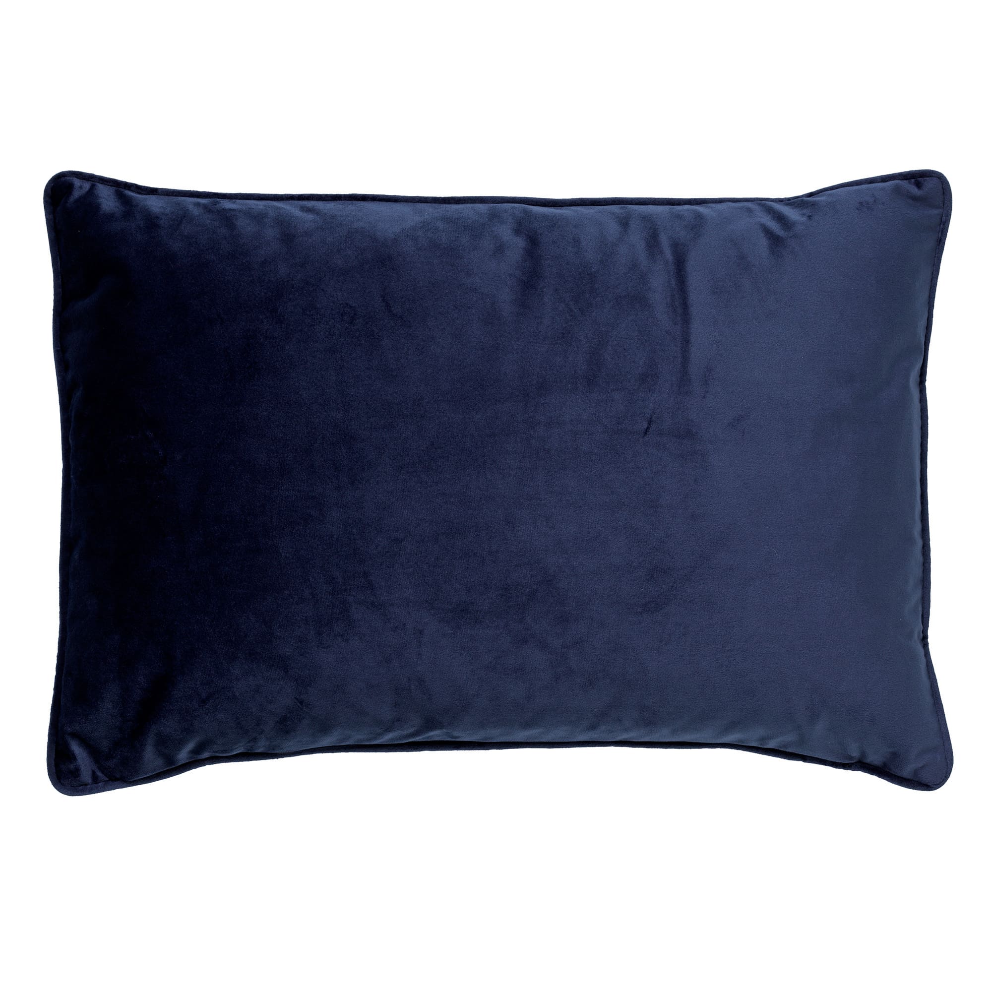 FINN - Housse de coussin velours Insignia Blue 40x60 cm 