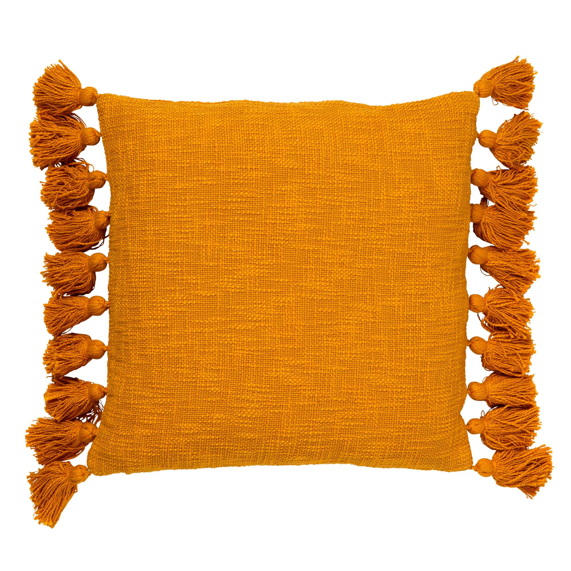 RUBY - Coussin en coton Golden Glow 45x45 cm 