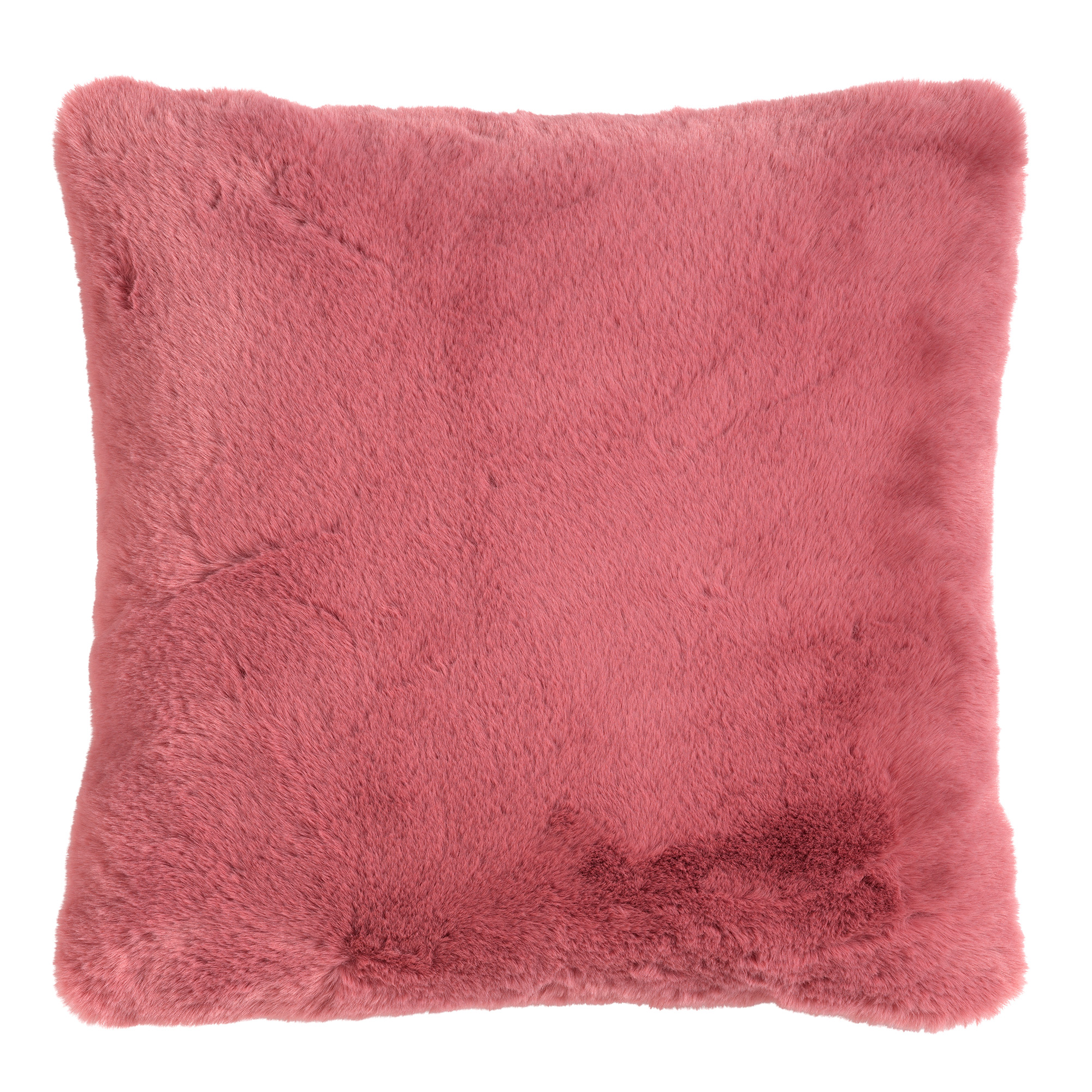 ZAYA - Coussin unicolore 45x45 cm Dusty Rose