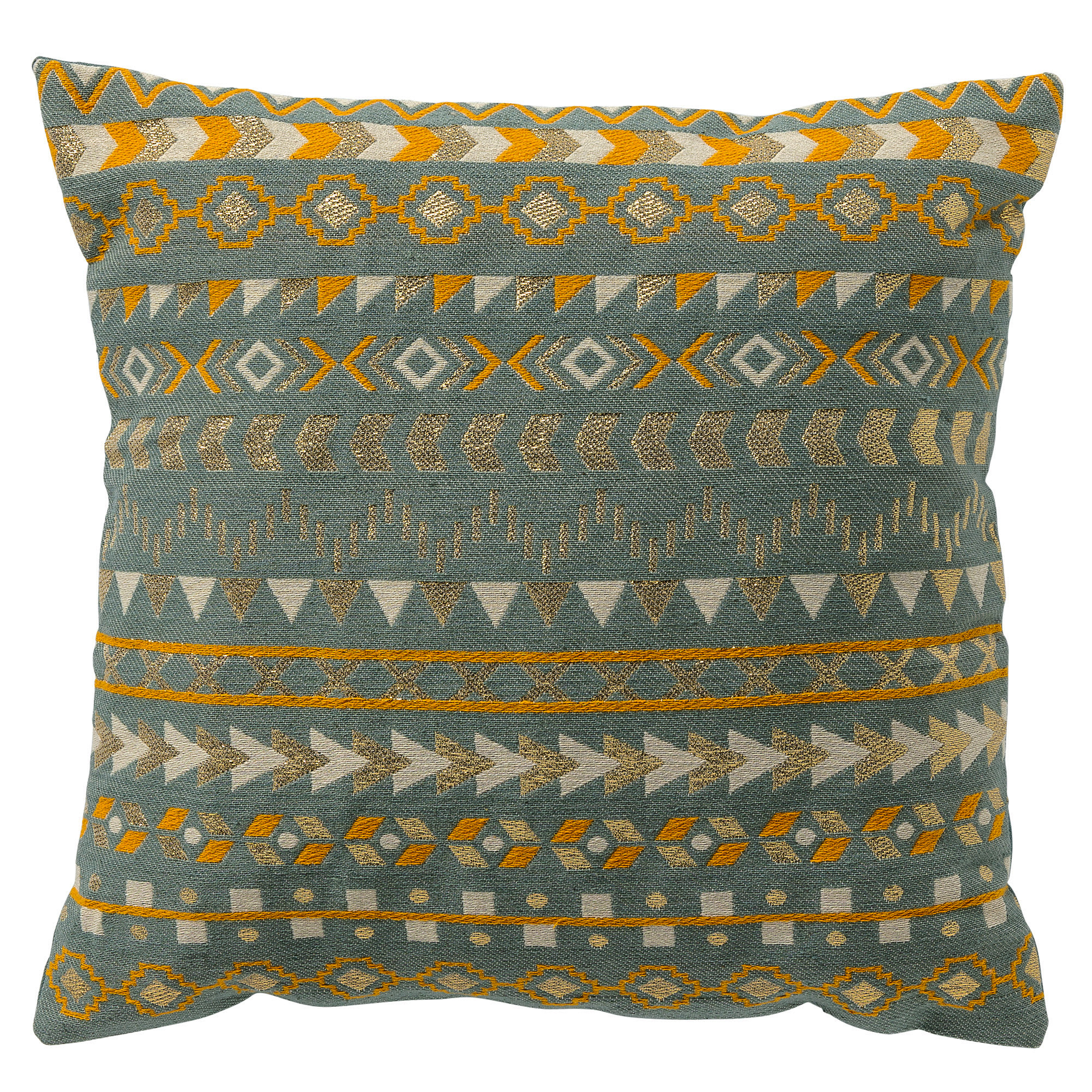 SANDY - Cushion cover 45x45 cm Sagebrush Green - green