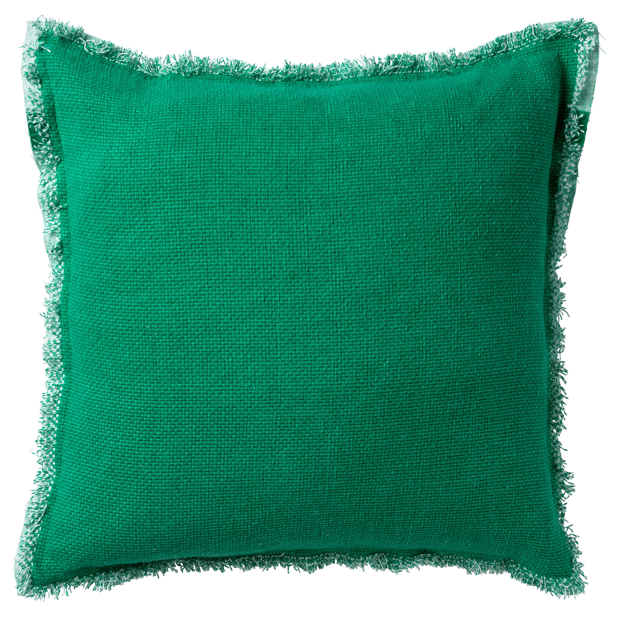 Cushion Burto 60x60 cm | Washed cotton | Emerald