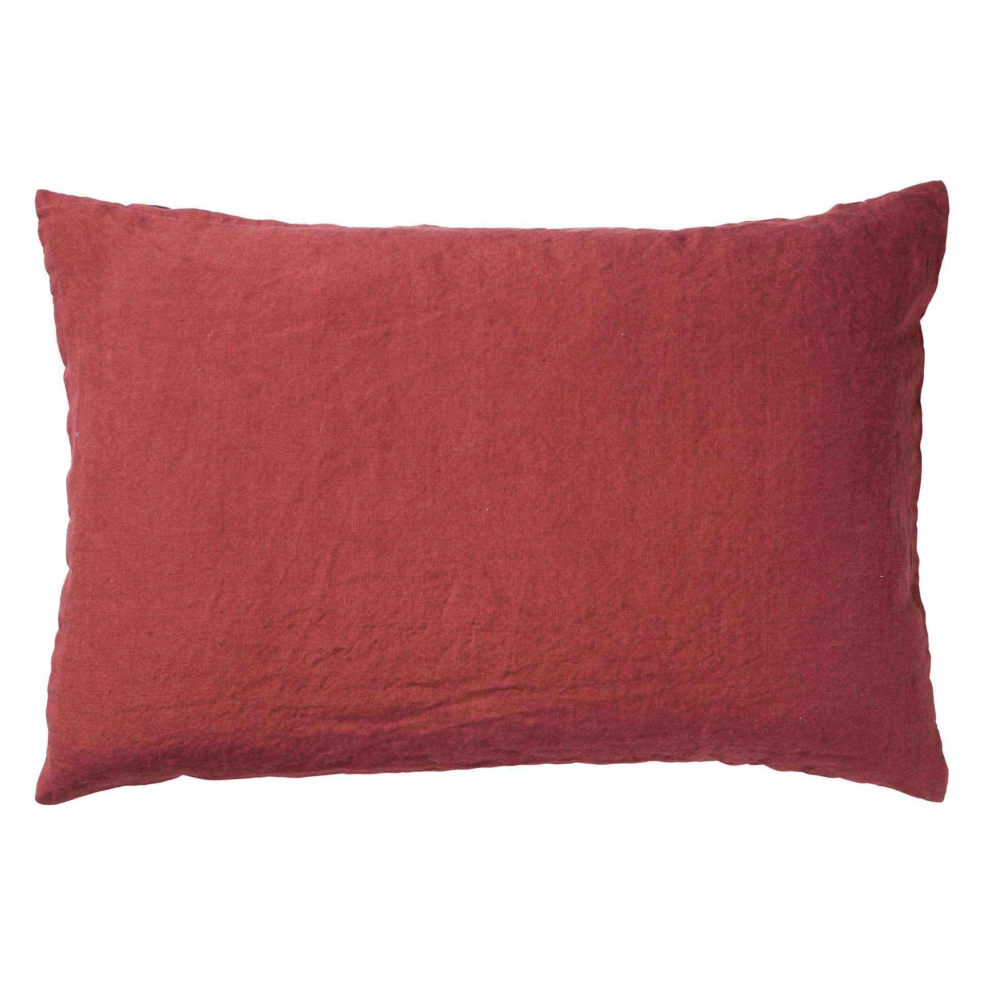 LINN - Coussin en lin Merlot  40x60 cm 