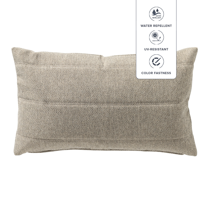 TALIA - Coussin extérieur 30x50 cm - Pumice Stone - beige