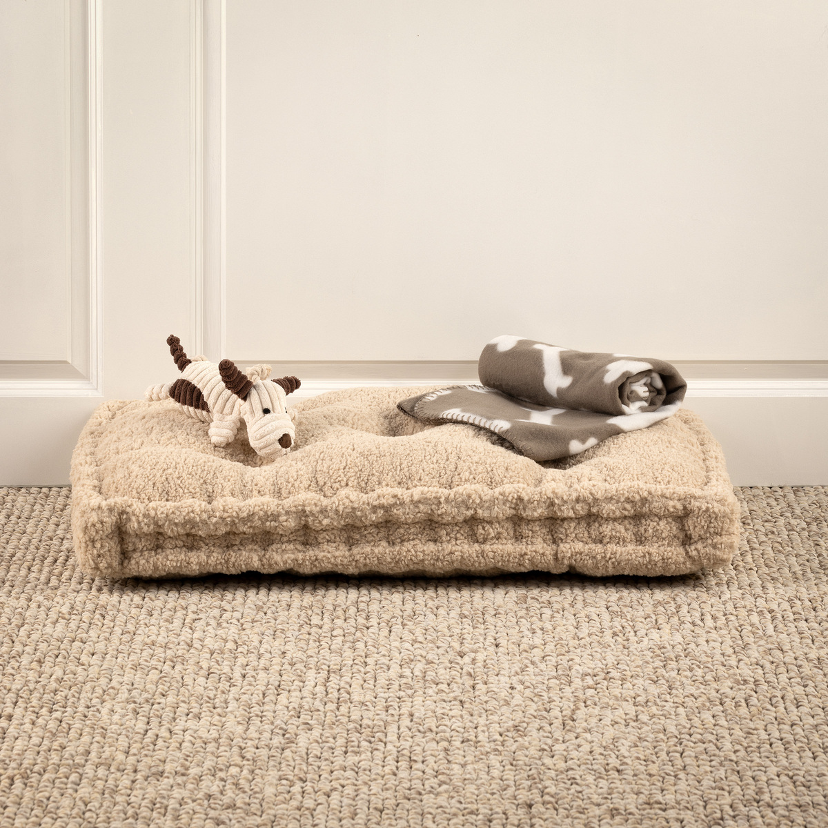 BALOU - dierenbed 73x50 cm - hond - beige