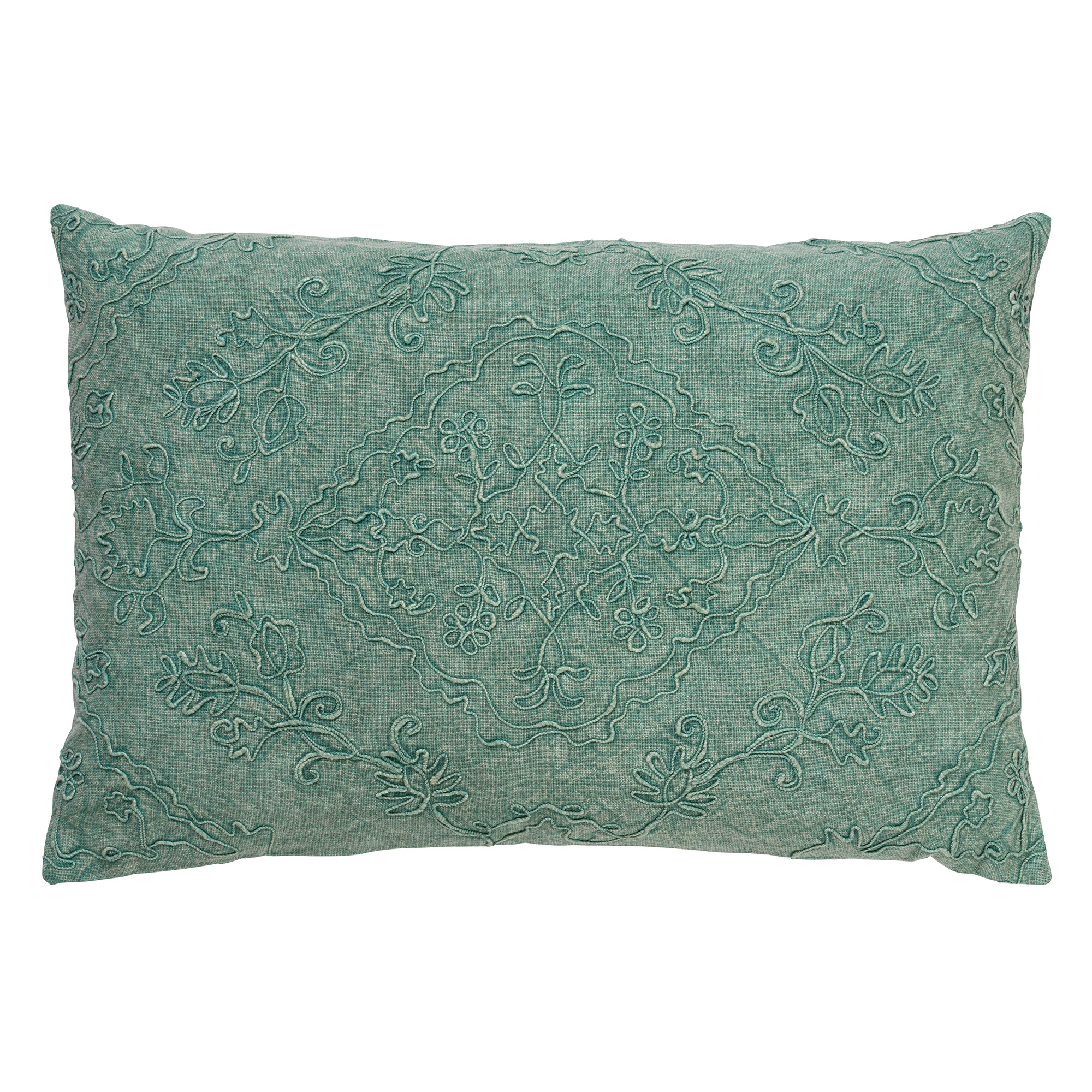 EVY - Coussin en coton Jadeite  40x60 cm 