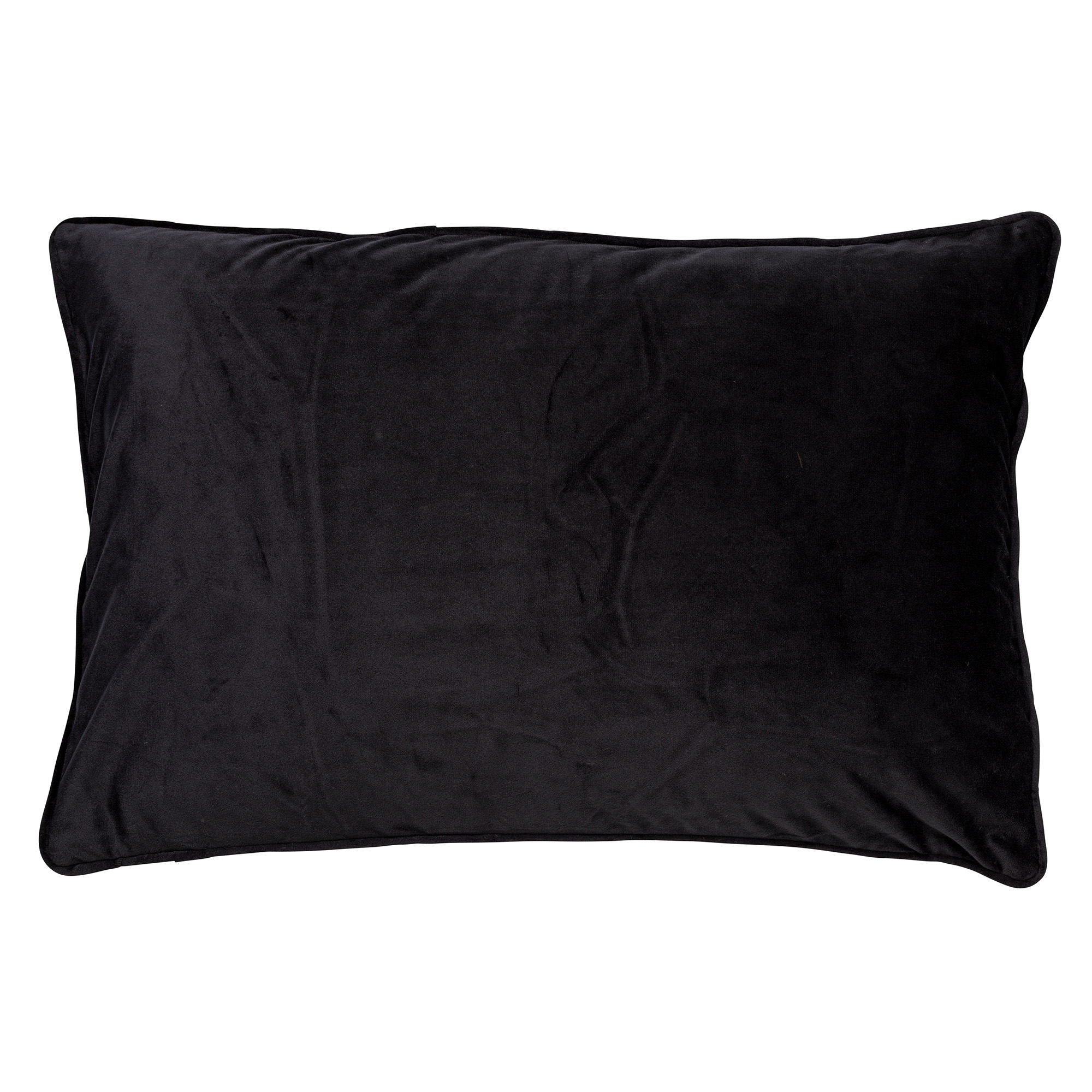 FINN - Coussin en velours 40x60 cm - Raven - noir