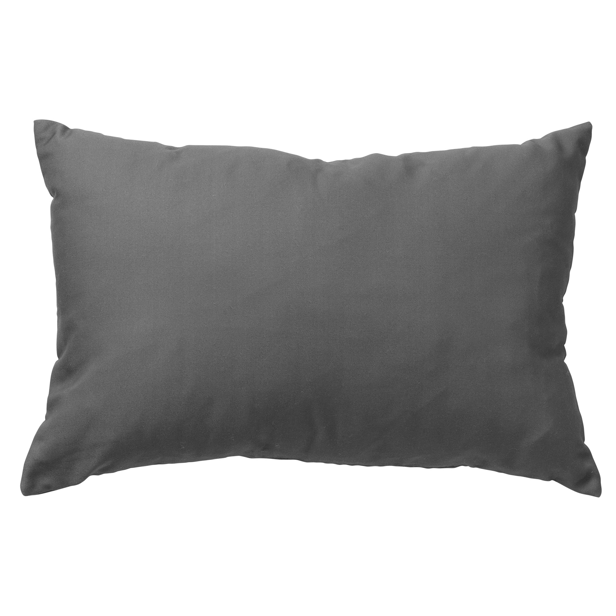 SANTORINI - Outdoor Cushion 40x60 cm - water-repellent and UV-resistant - Charcoal Gray - anthracit