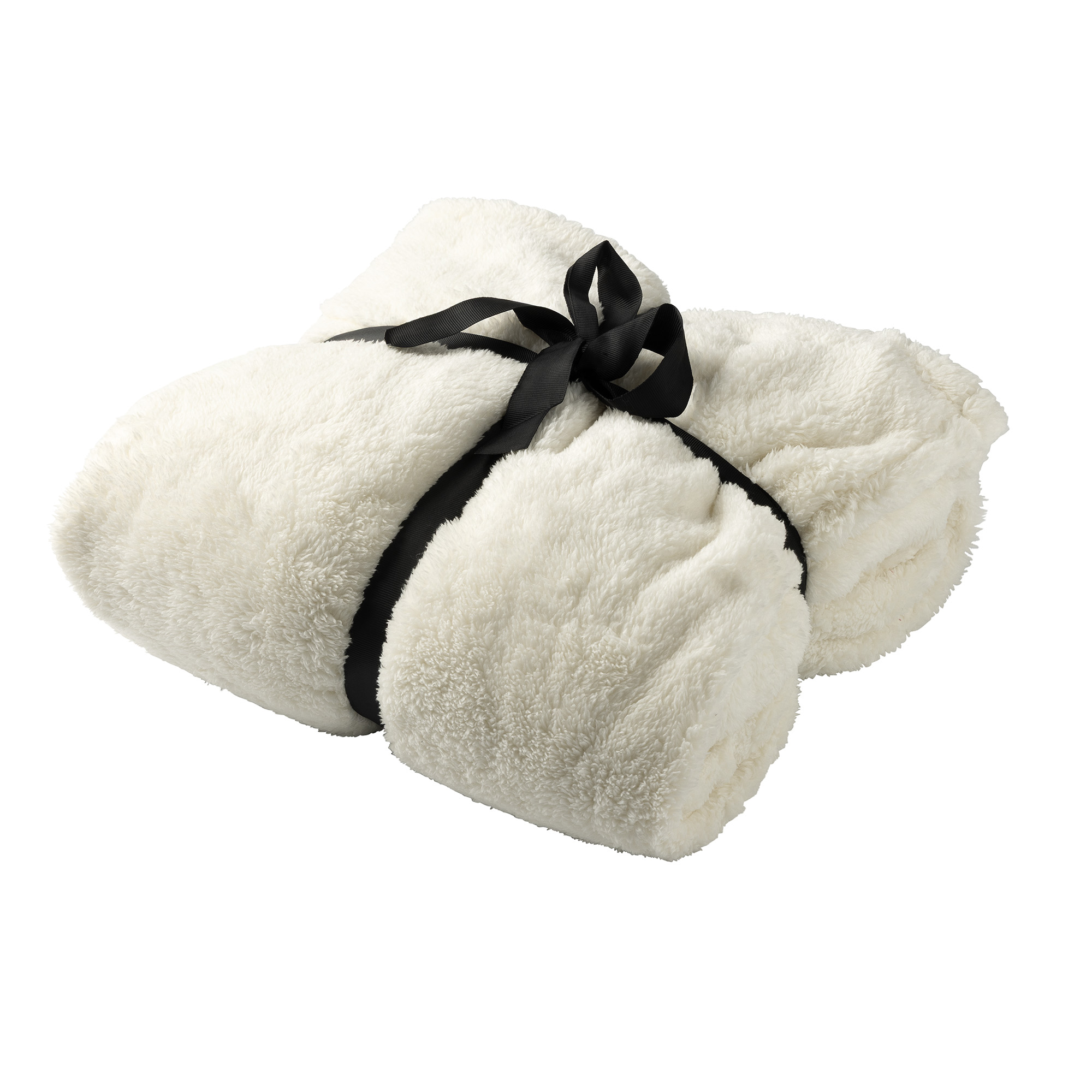 MERRY - hoodie 70x110 cm - volwassenen - kerst - Bone White - wit 