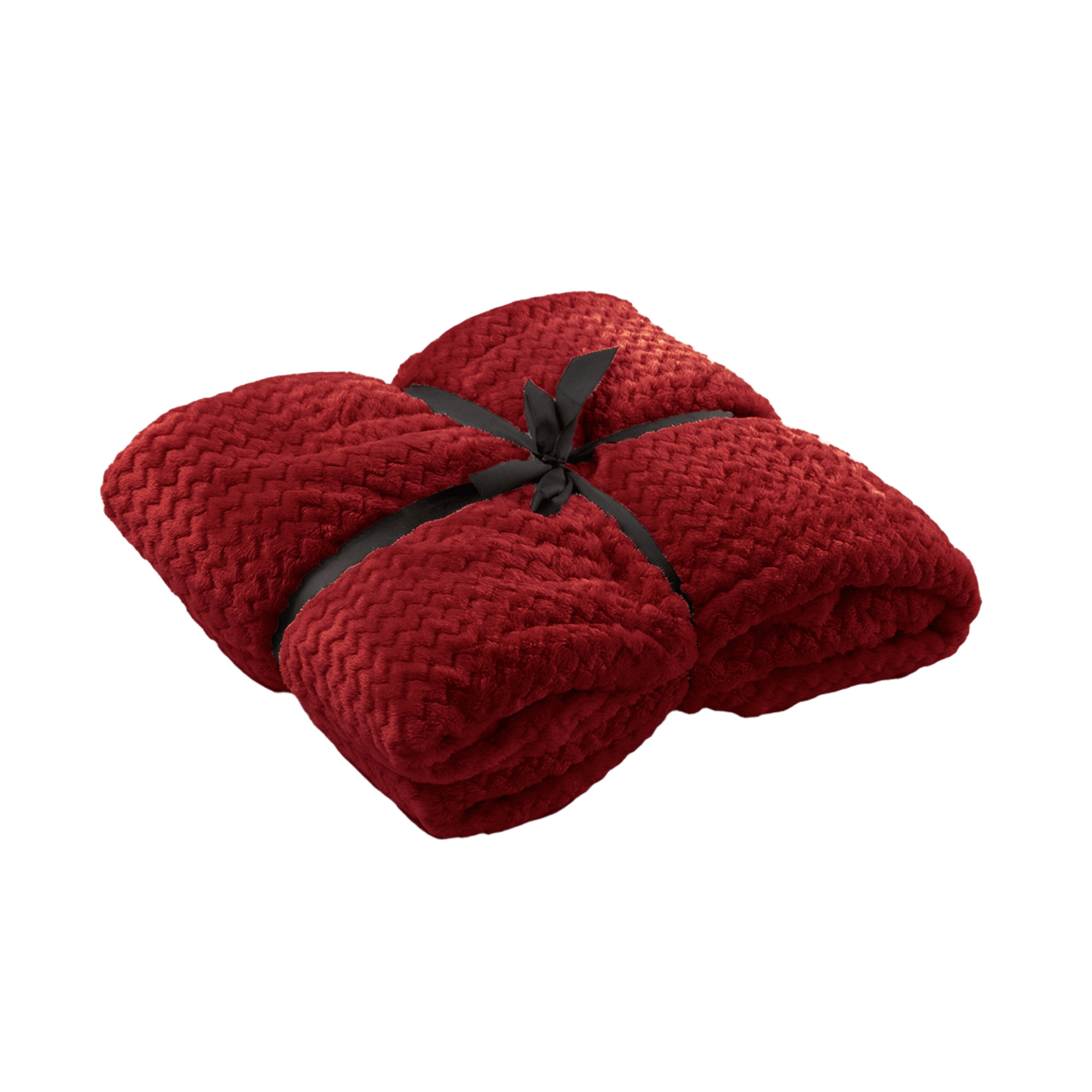 MARA - Plaid 150x200 cm Merlot - red 
